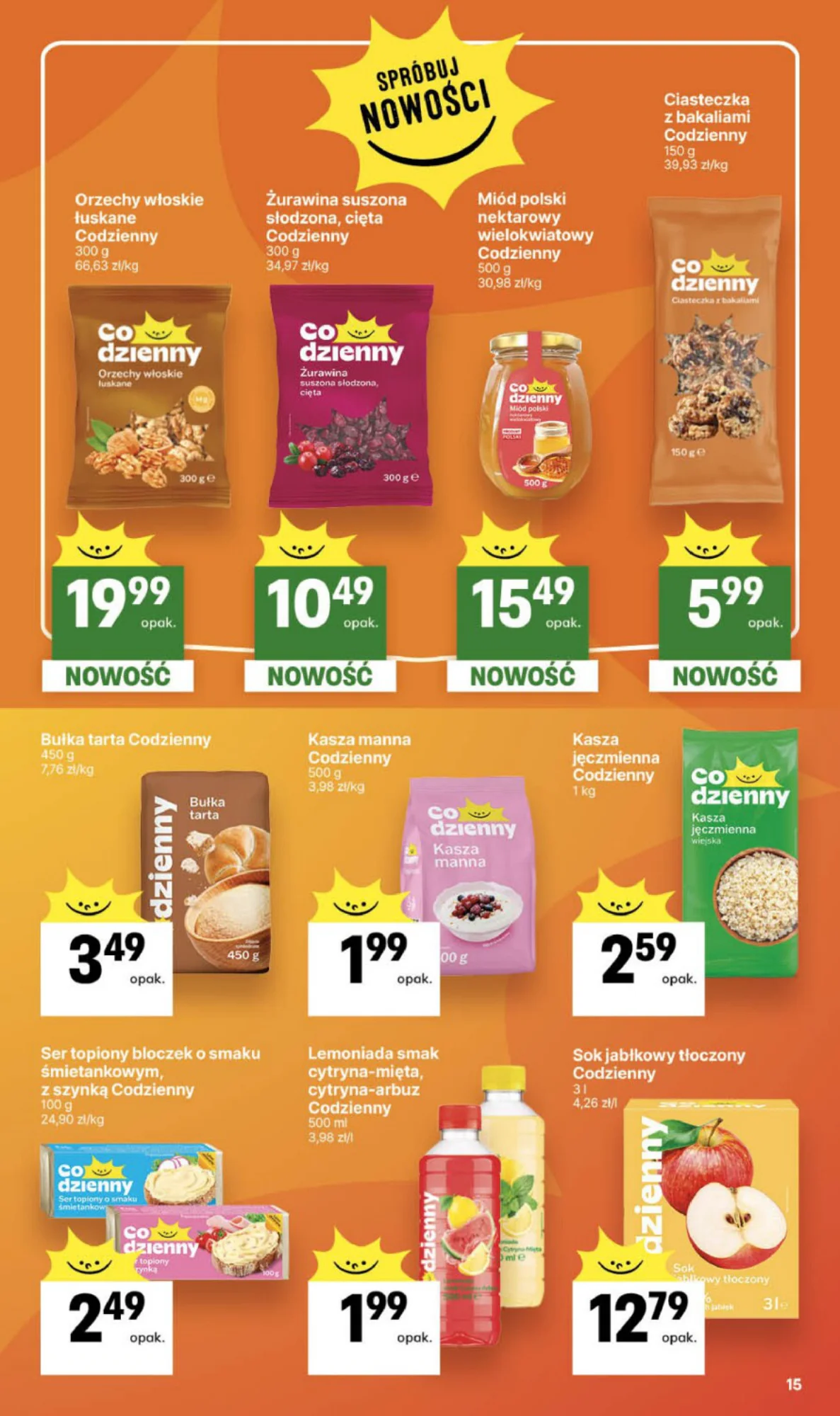 Gazetka promocyjna Delikatesy Centrum str. 15