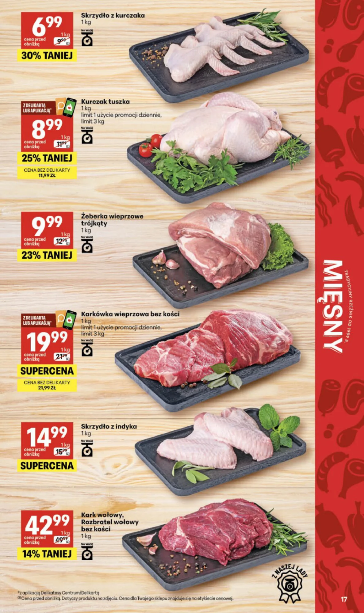 Gazetka promocyjna Delikatesy Centrum str. 17