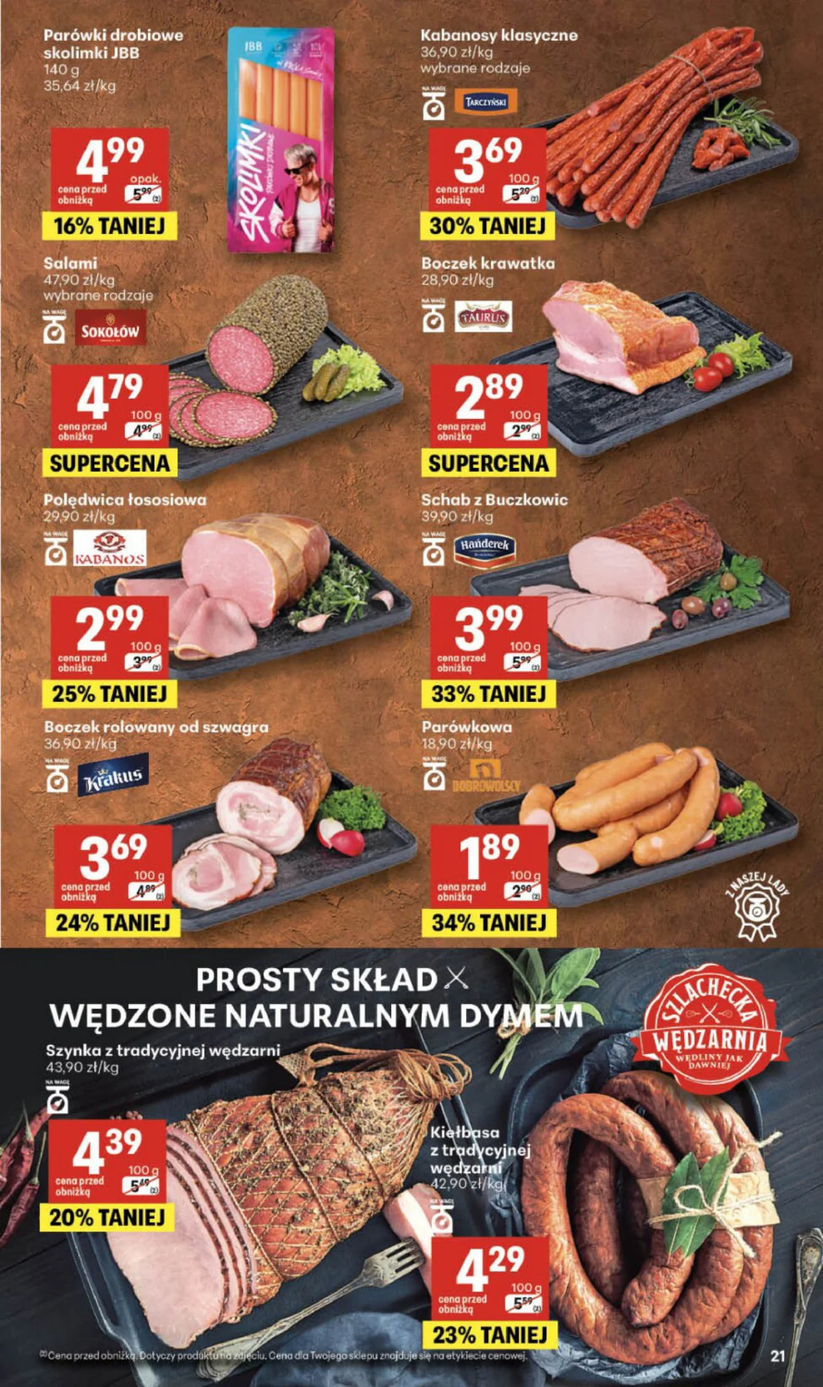 Gazetka promocyjna Delikatesy Centrum str. 21