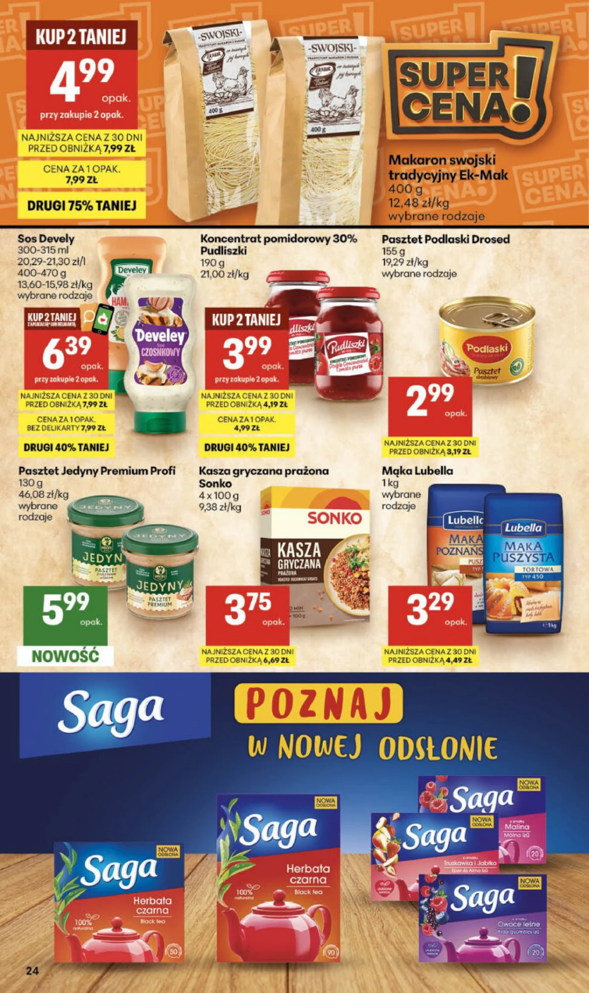 Gazetka promocyjna Delikatesy Centrum str. 24