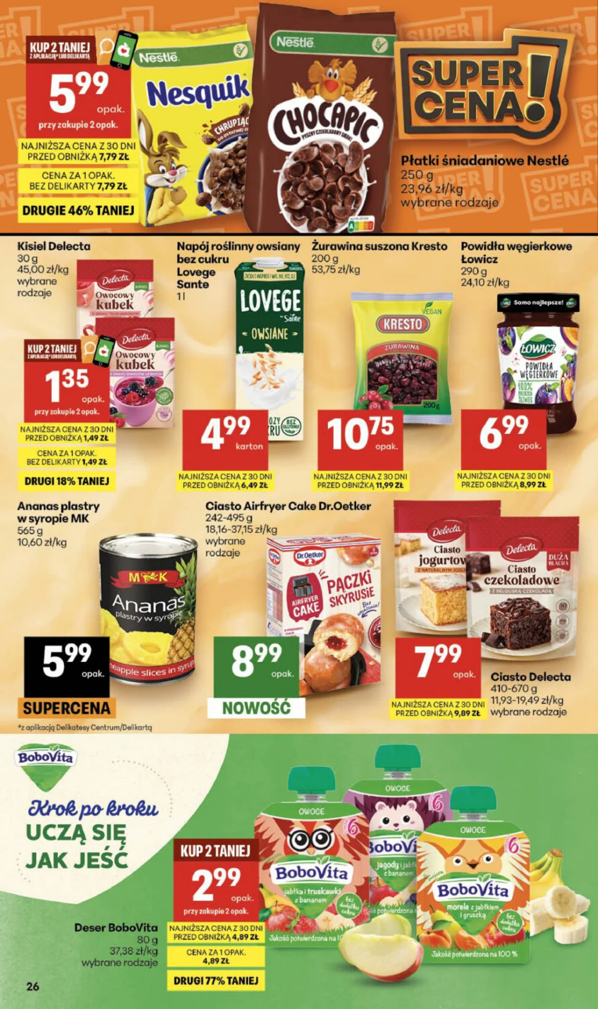 Gazetka promocyjna Delikatesy Centrum str. 26