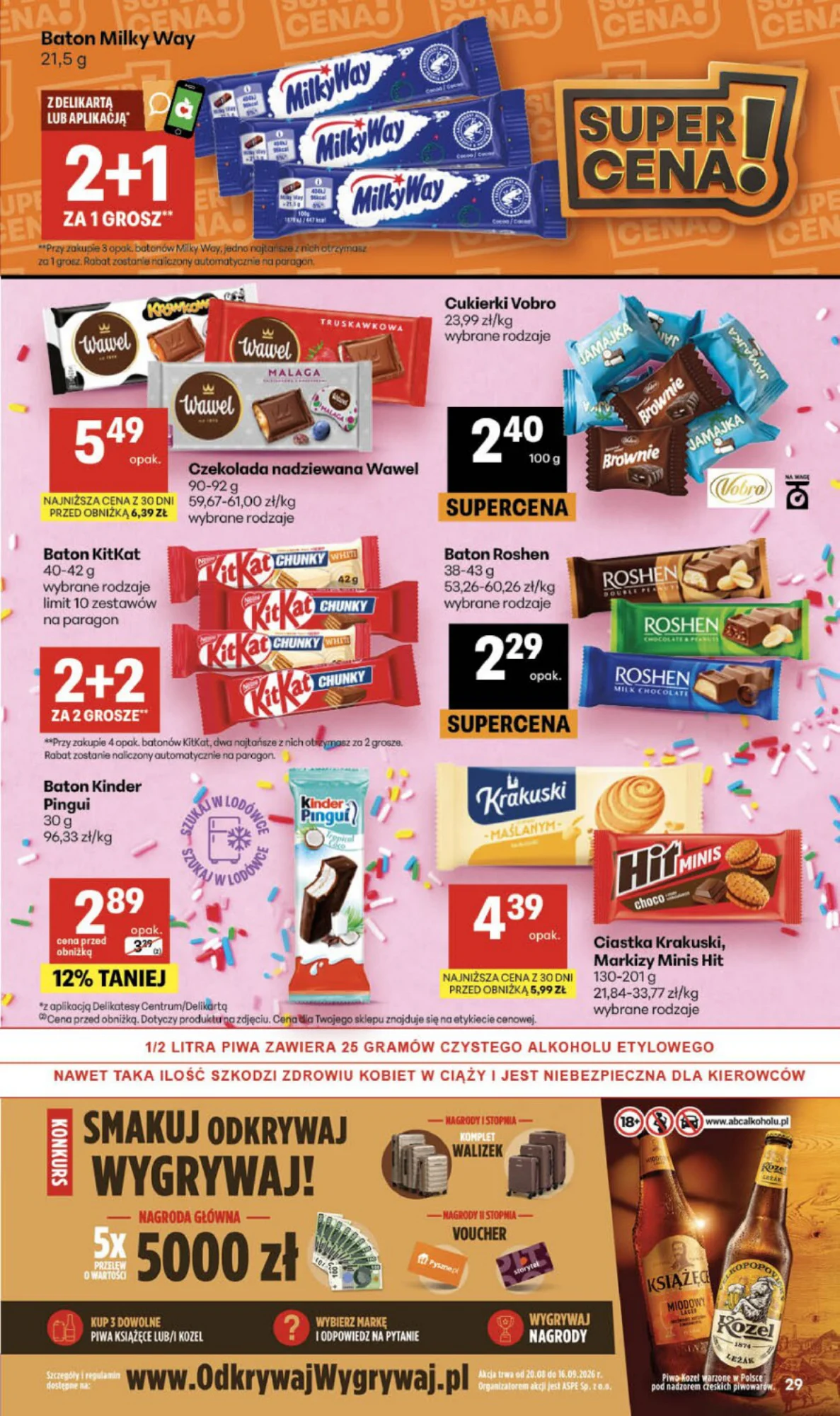 Gazetka promocyjna Delikatesy Centrum str. 29
