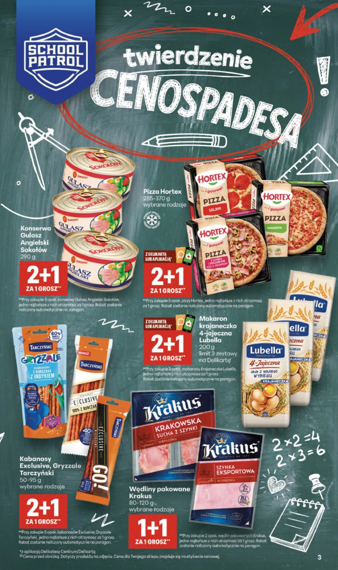 Gazetka promocyjna Delikatesy Centrum str. 3