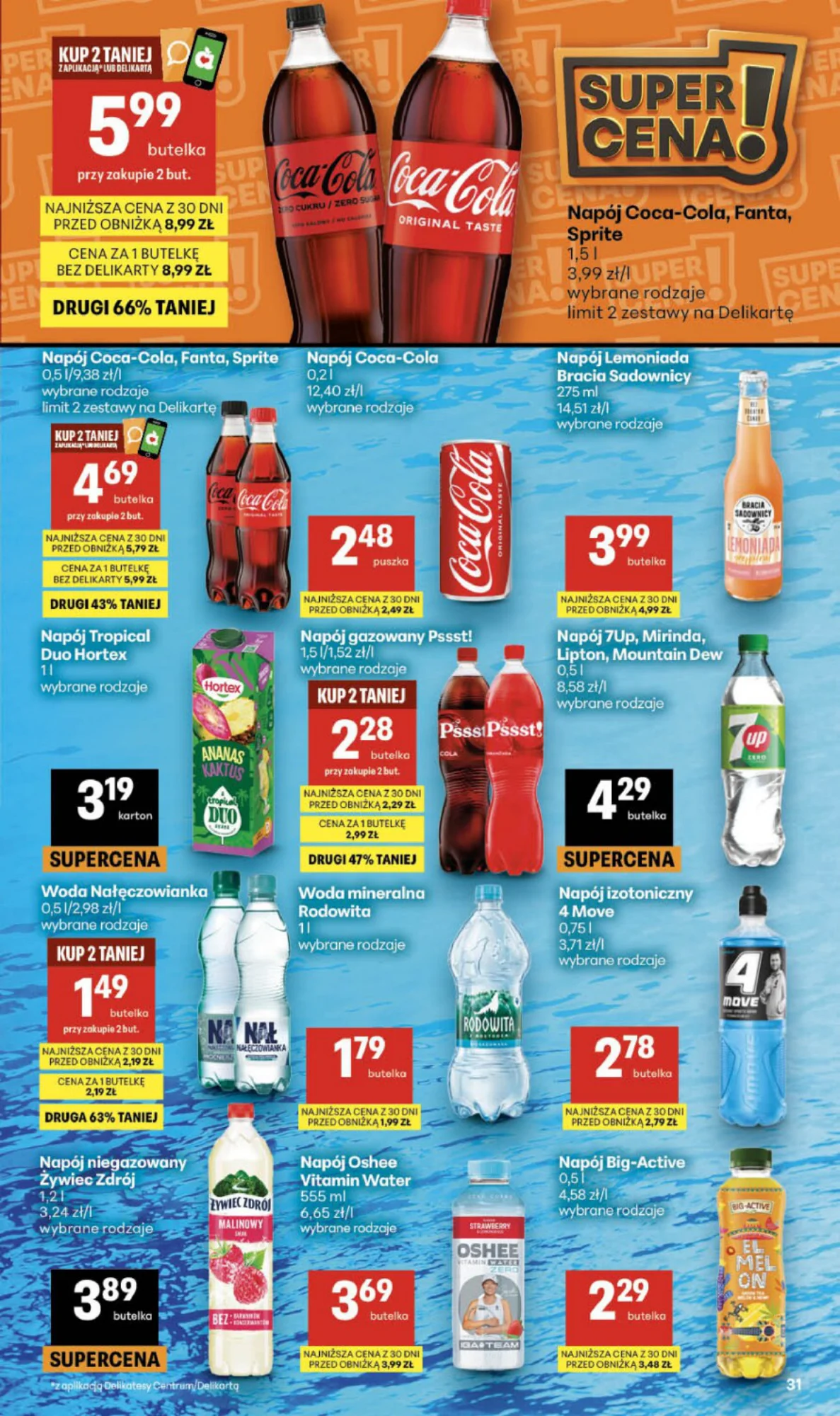Gazetka promocyjna Delikatesy Centrum str. 31