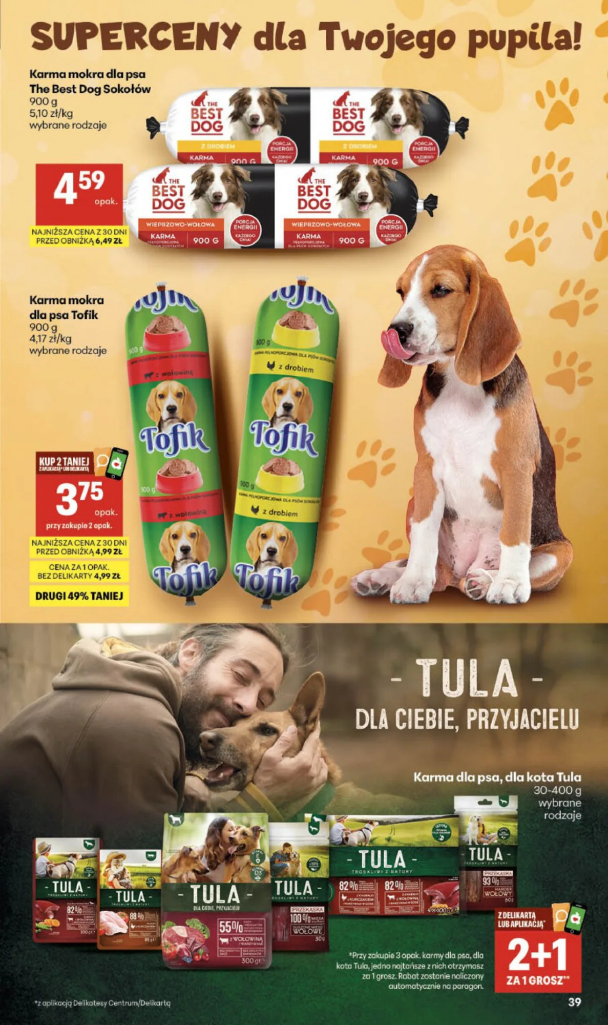 Gazetka promocyjna Delikatesy Centrum str. 39