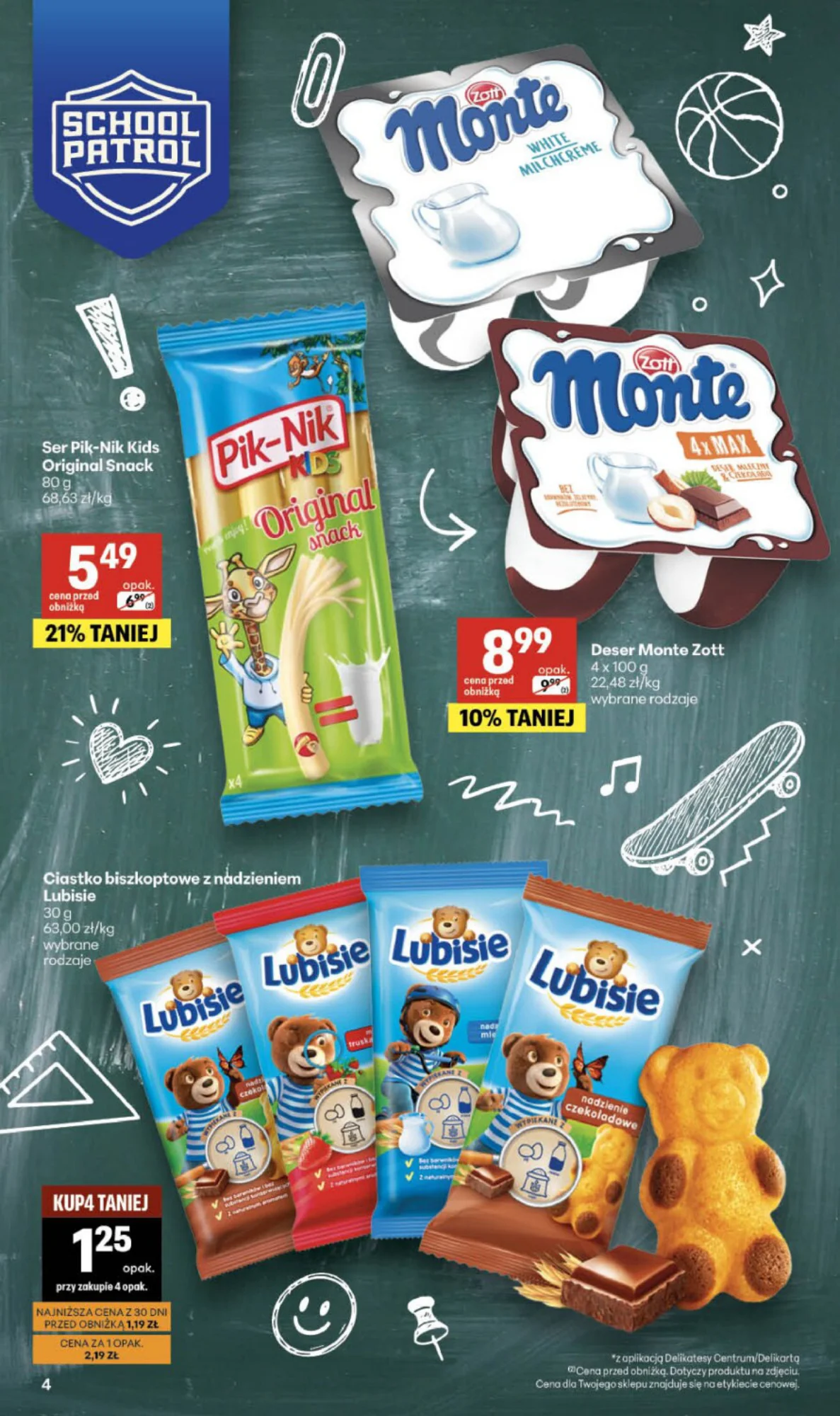 Gazetka promocyjna Delikatesy Centrum str. 4