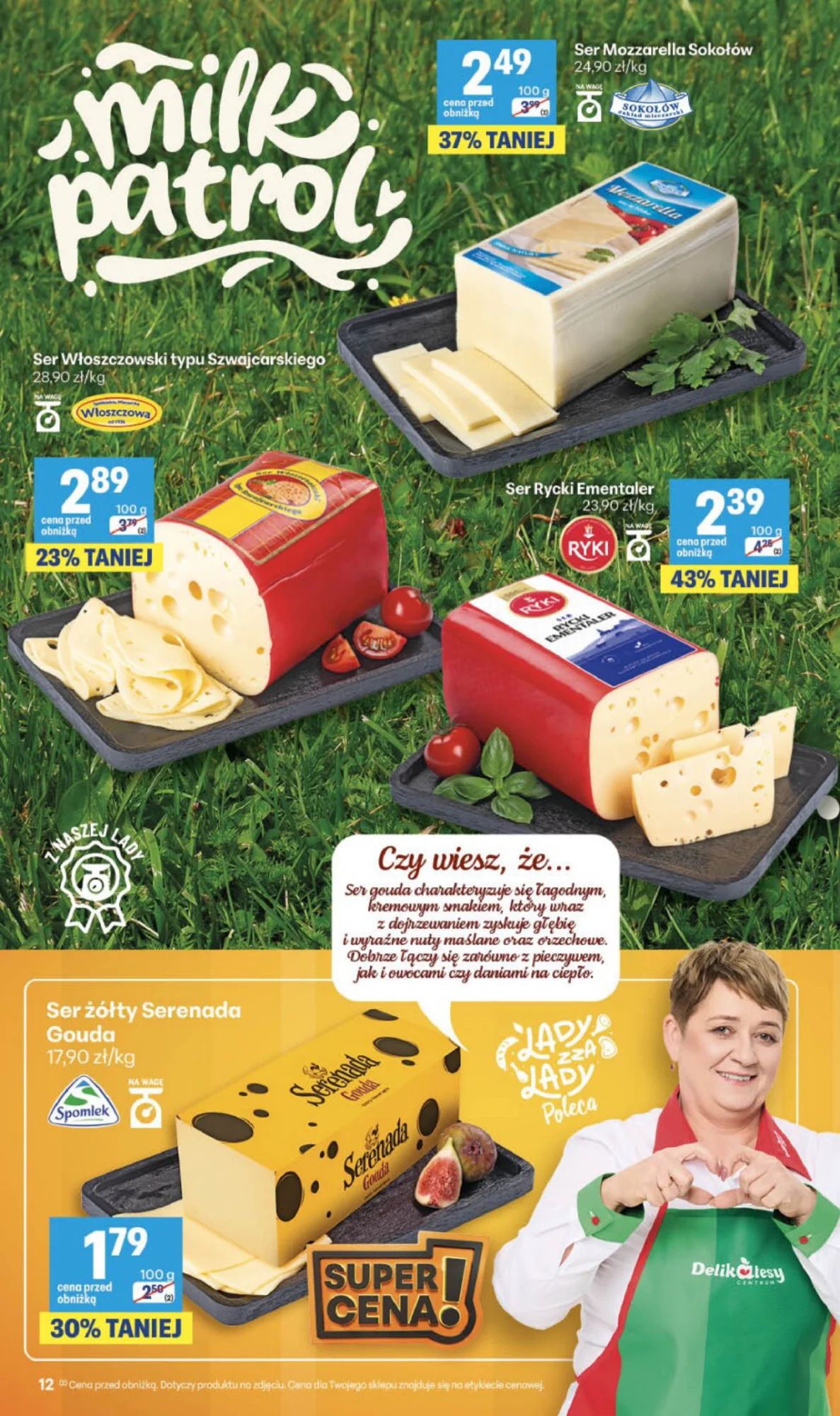Gazetka promocyjna Delikatesy Centrum str. 12