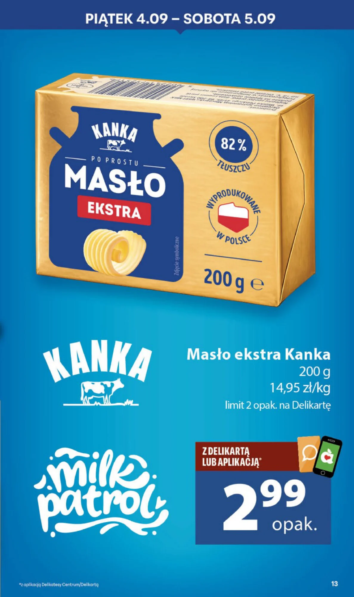 Gazetka promocyjna Delikatesy Centrum str. 13