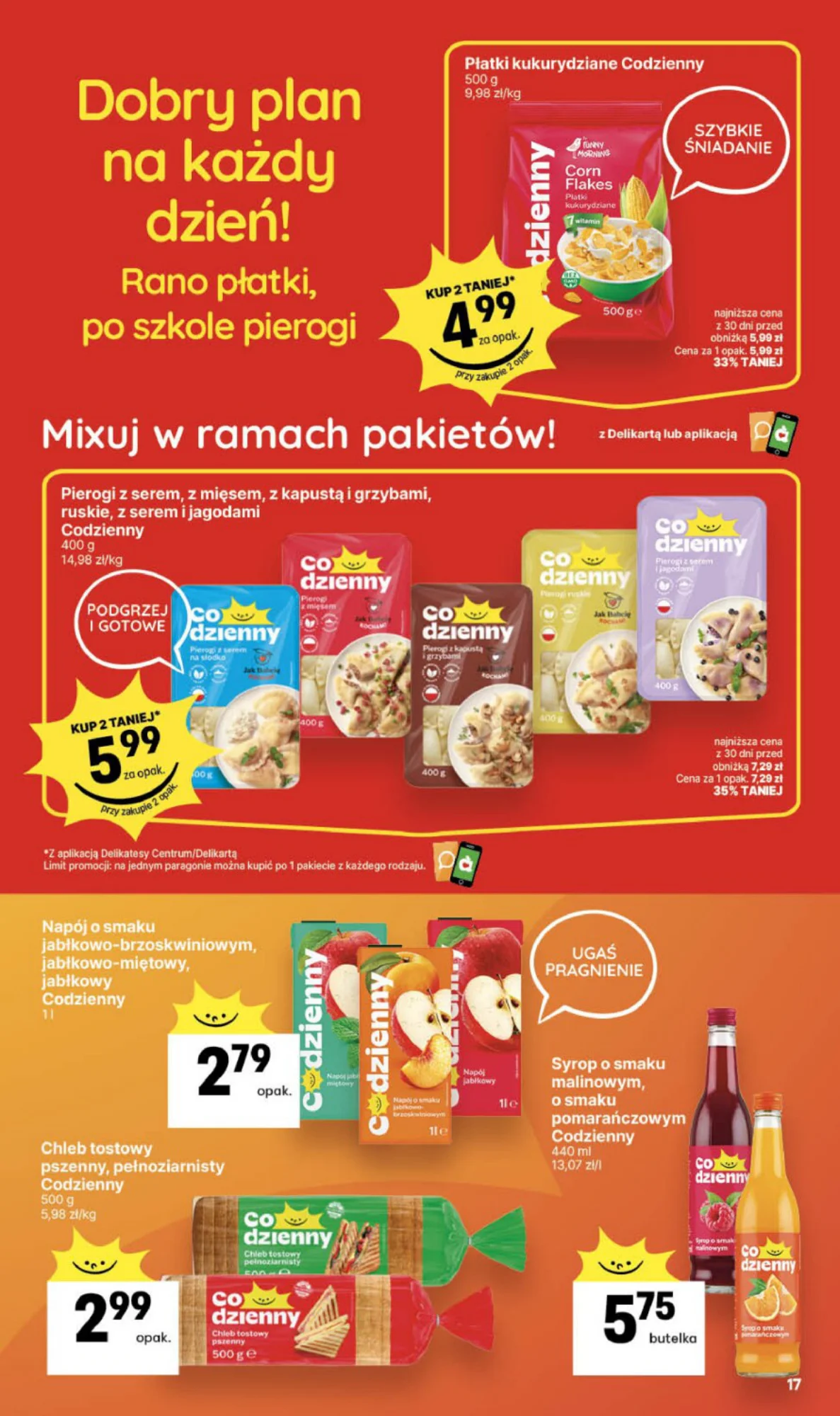 Gazetka promocyjna Delikatesy Centrum str. 17