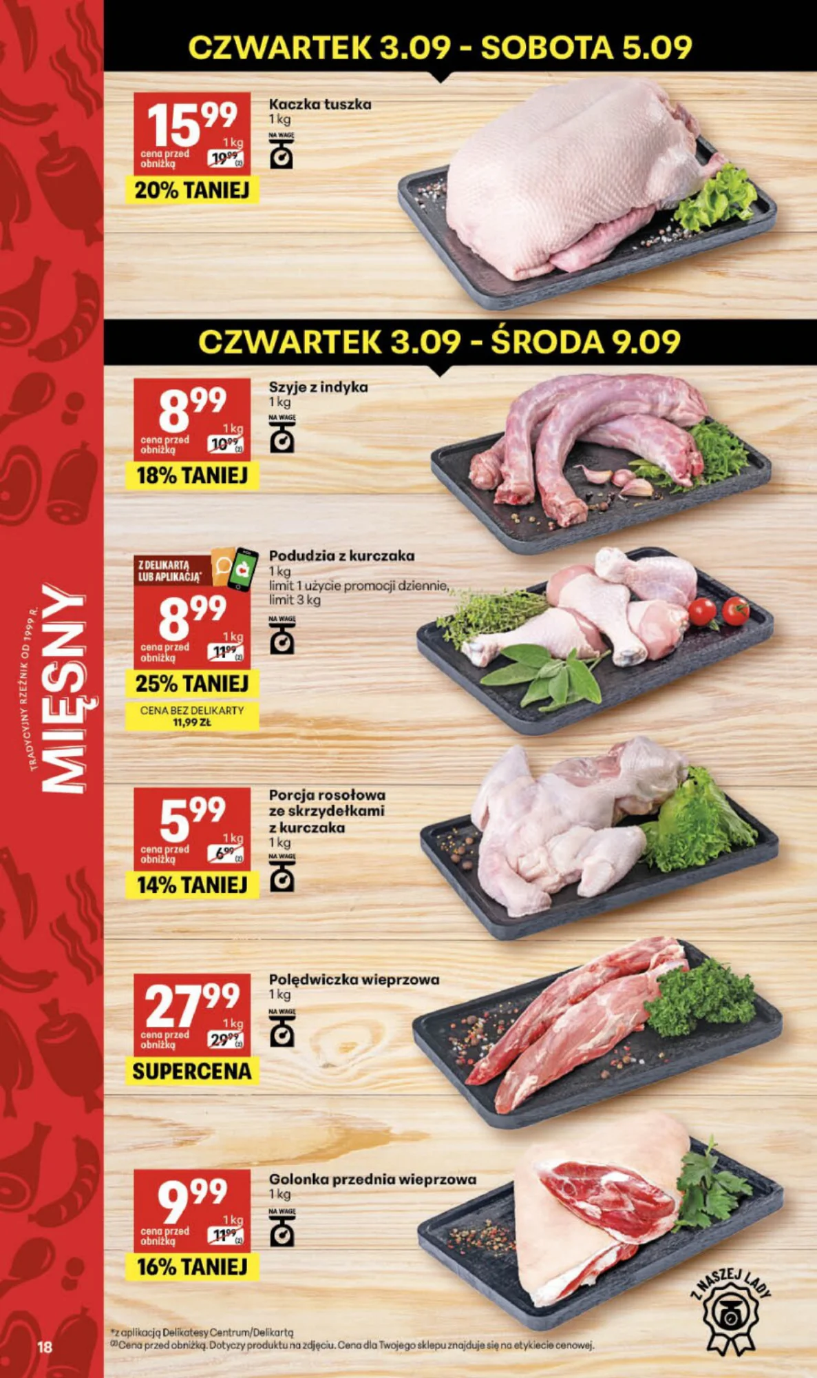 Gazetka promocyjna Delikatesy Centrum str. 18