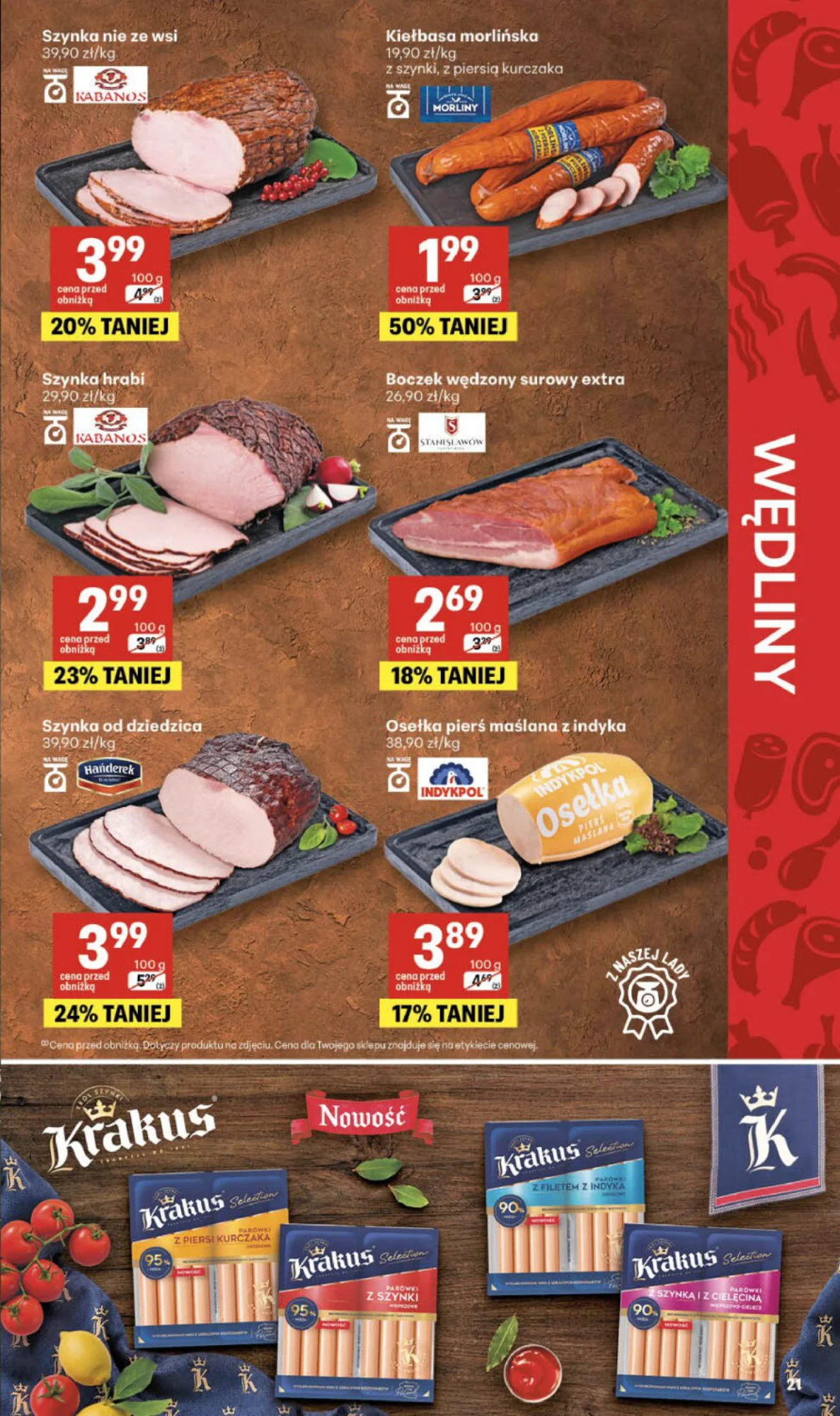 Gazetka promocyjna Delikatesy Centrum str. 21