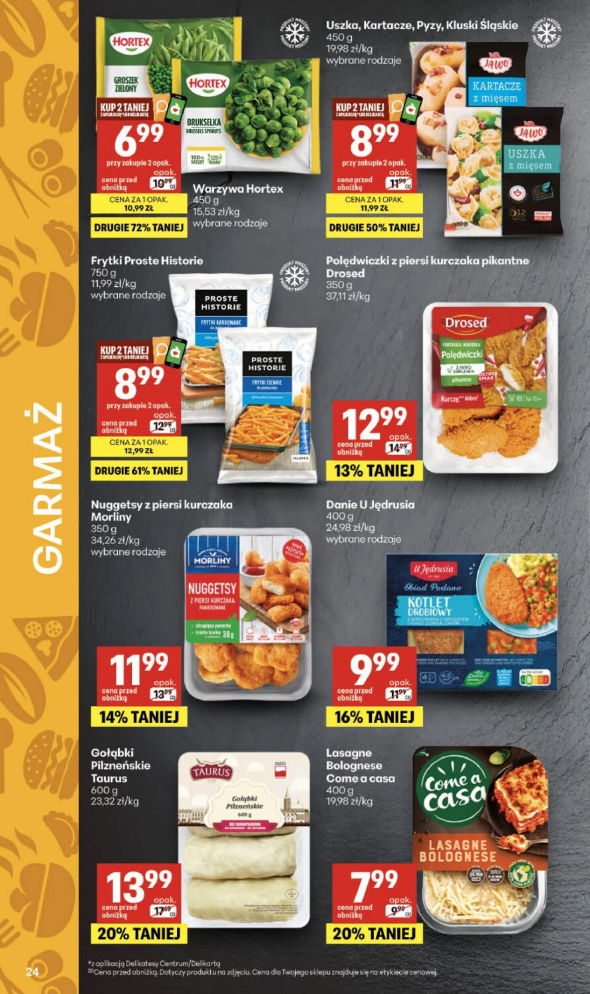 Gazetka promocyjna Delikatesy Centrum str. 24
