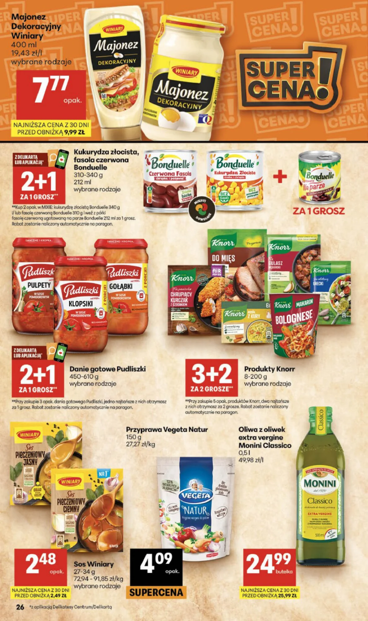 Gazetka promocyjna Delikatesy Centrum str. 26
