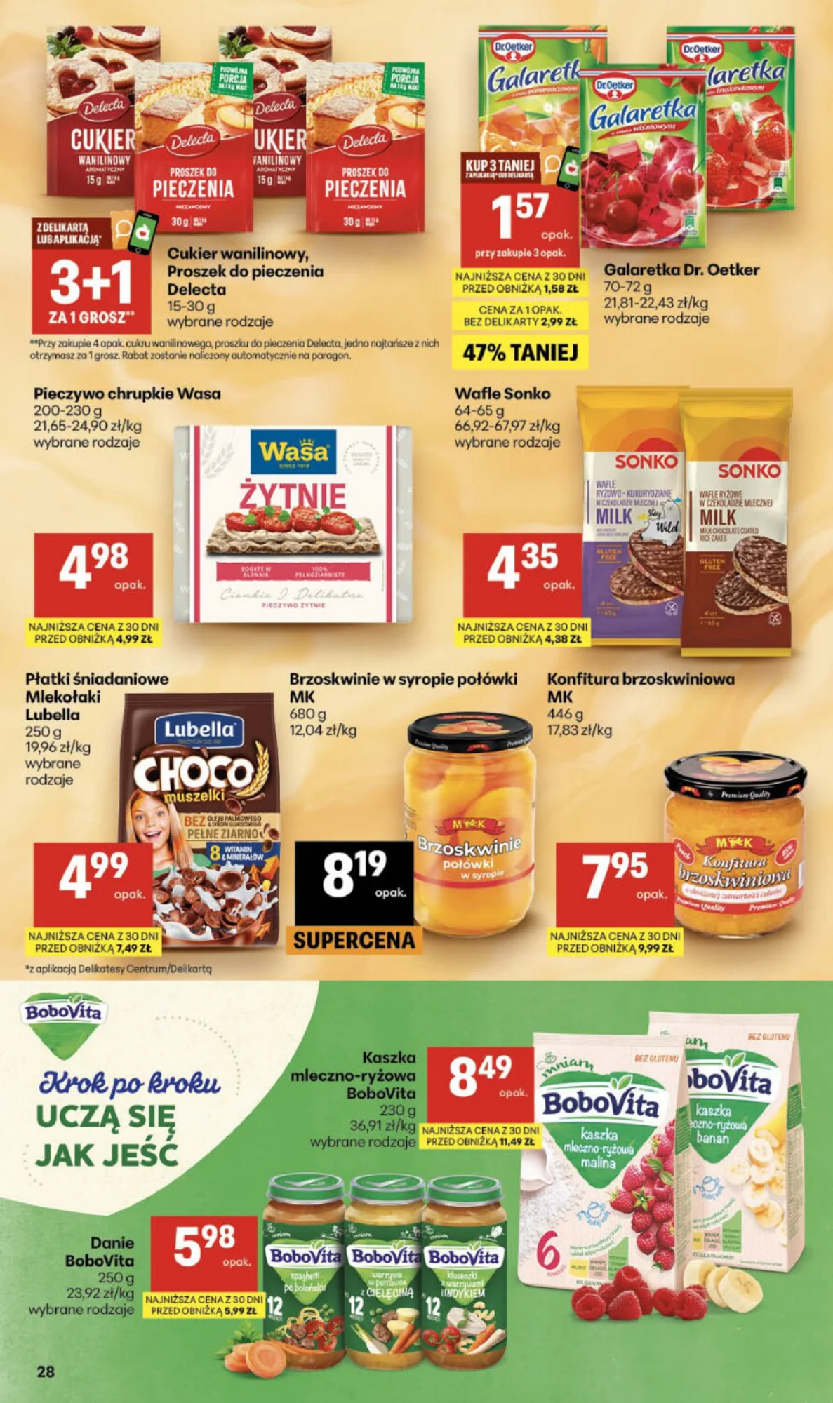 Gazetka promocyjna Delikatesy Centrum str. 28