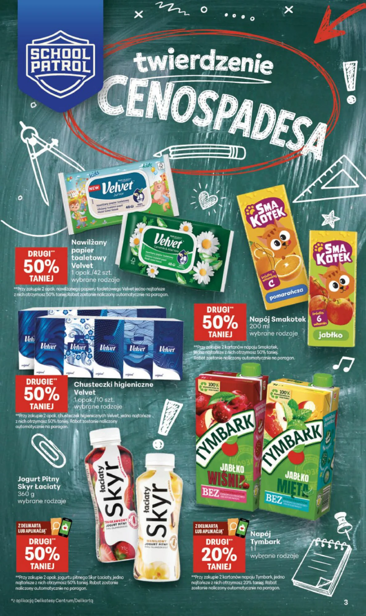 Gazetka promocyjna Delikatesy Centrum str. 3