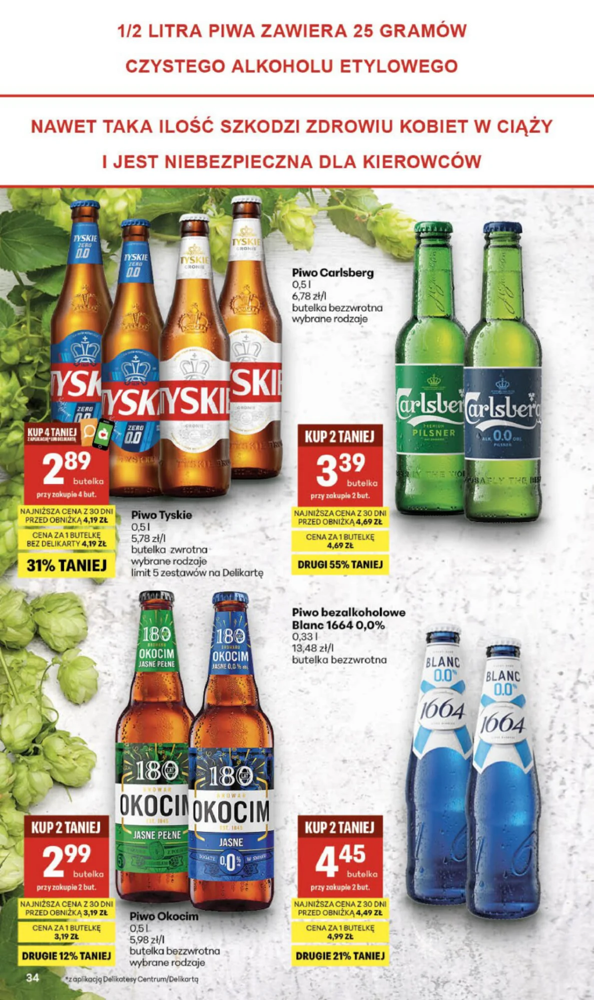 Gazetka promocyjna Delikatesy Centrum str. 34