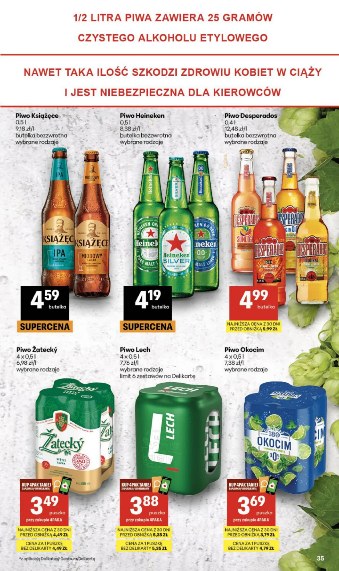 Gazetka promocyjna Delikatesy Centrum str. 35