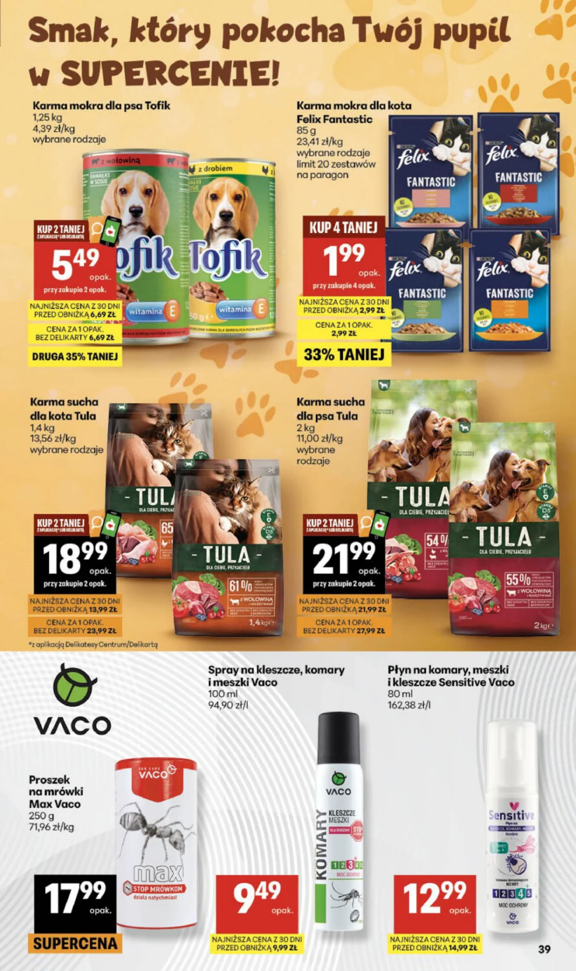Gazetka promocyjna Delikatesy Centrum str. 39