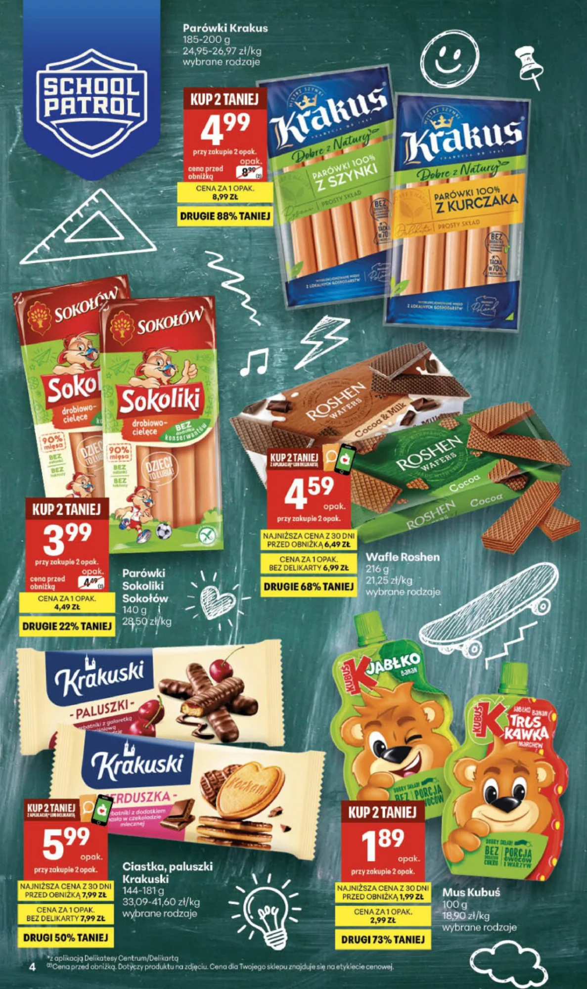 Gazetka promocyjna Delikatesy Centrum str. 4