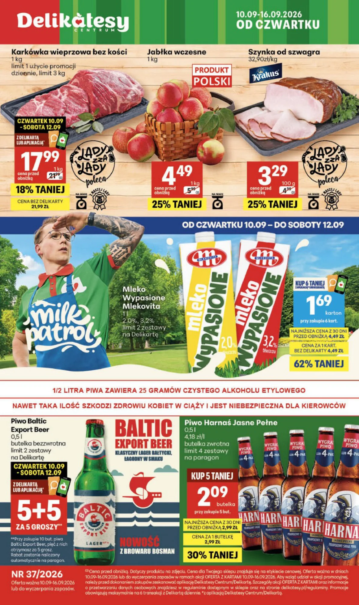 Gazetka promocyjna Delikatesy Centrum str. 1