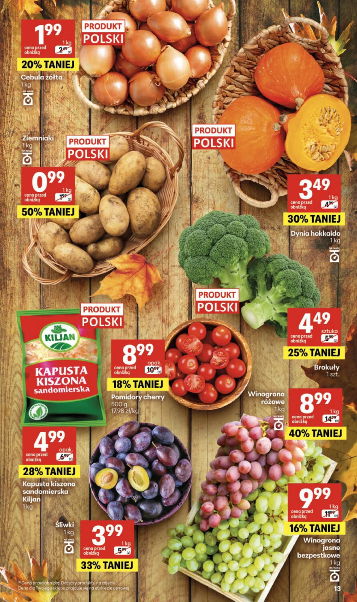 Gazetka promocyjna Delikatesy Centrum str. 13