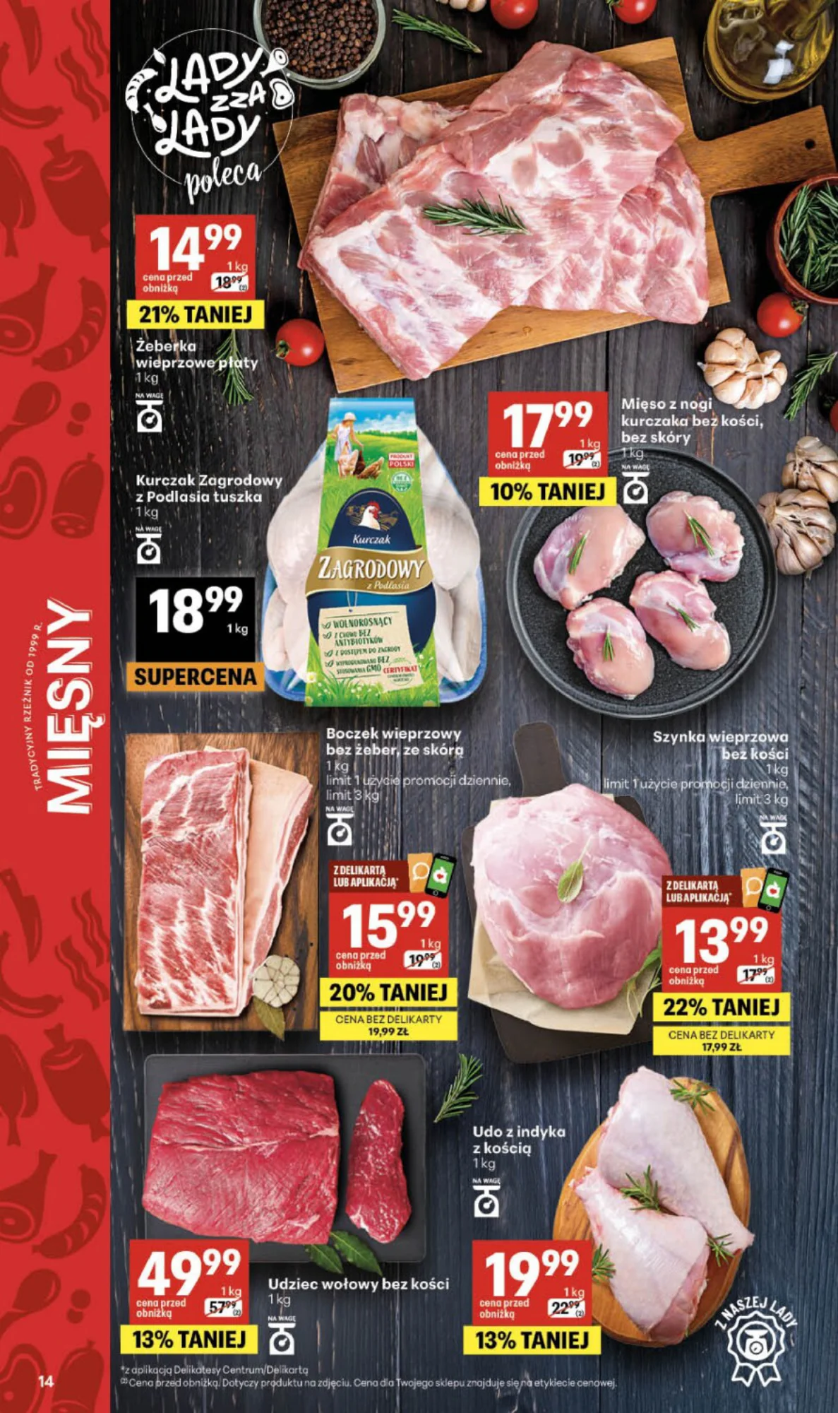 Gazetka promocyjna Delikatesy Centrum str. 14