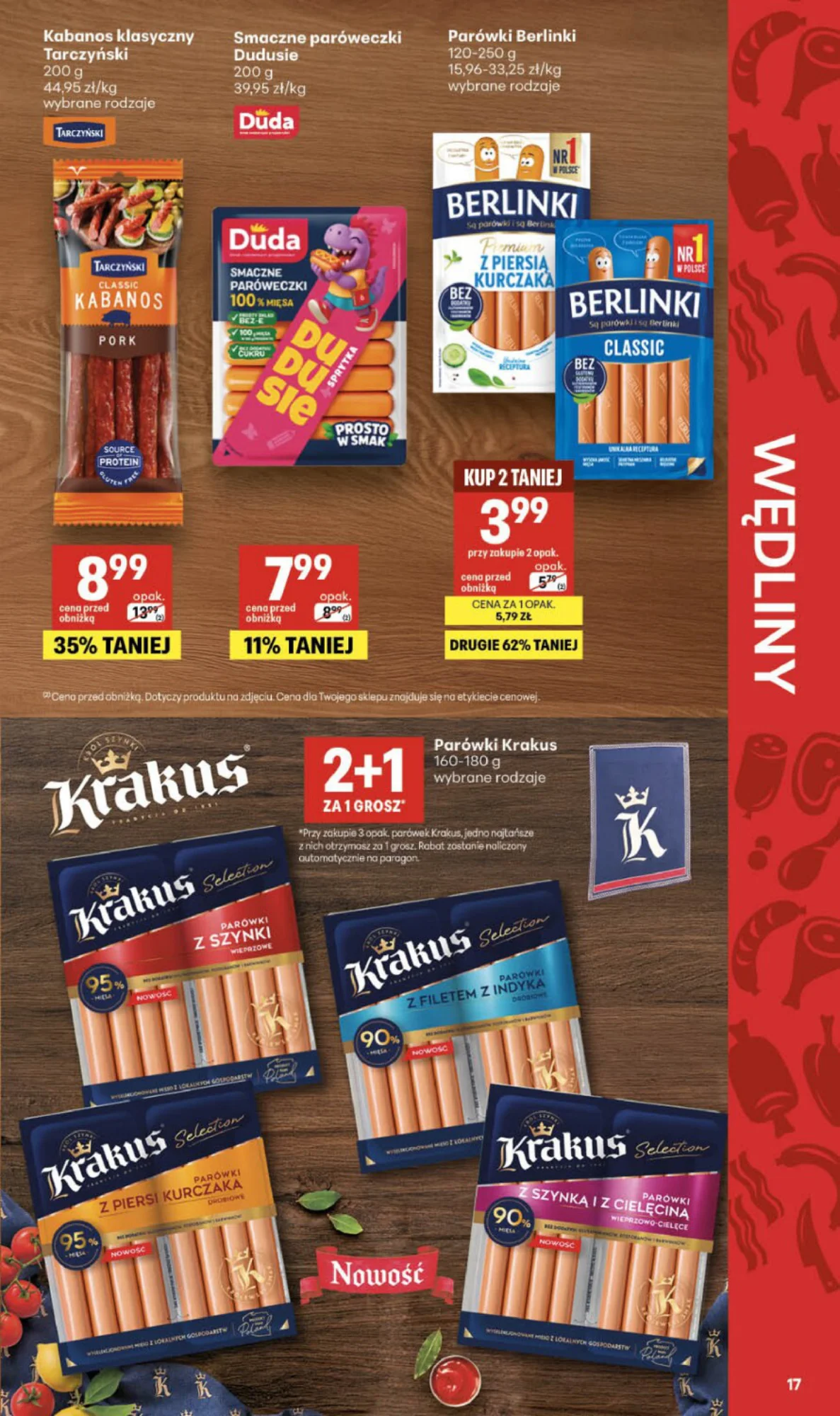 Gazetka promocyjna Delikatesy Centrum str. 17