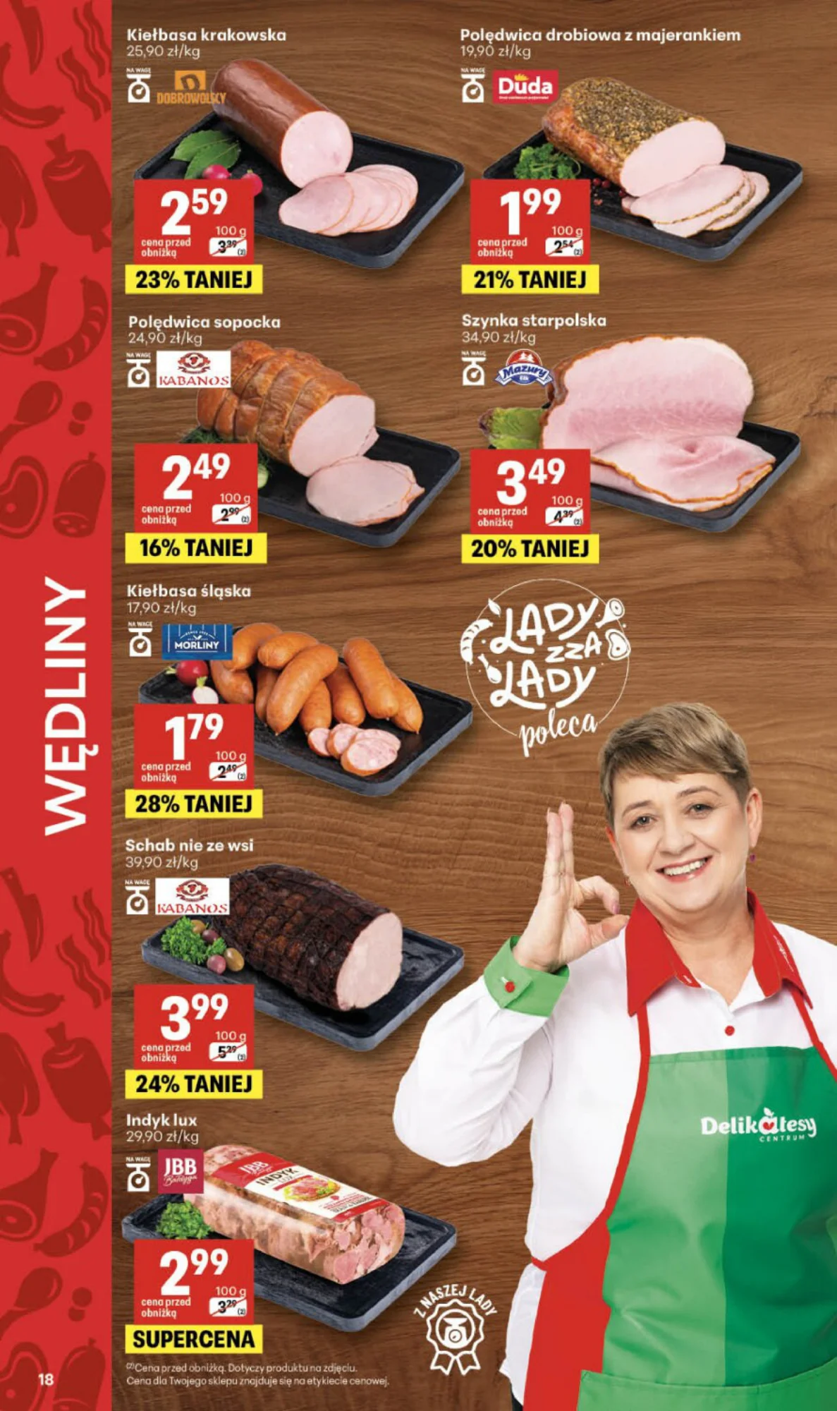 Gazetka promocyjna Delikatesy Centrum str. 18