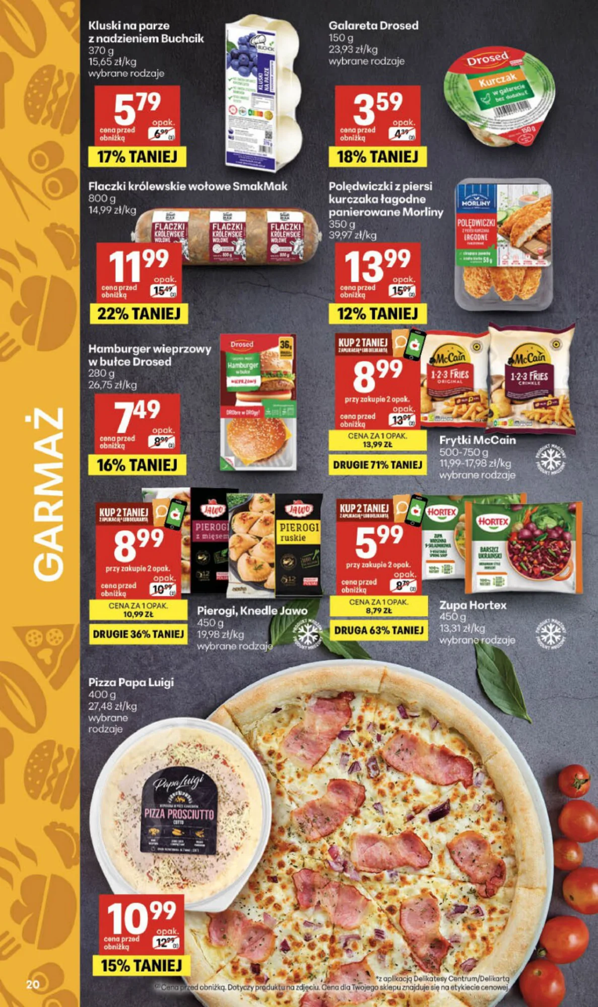 Gazetka promocyjna Delikatesy Centrum str. 20