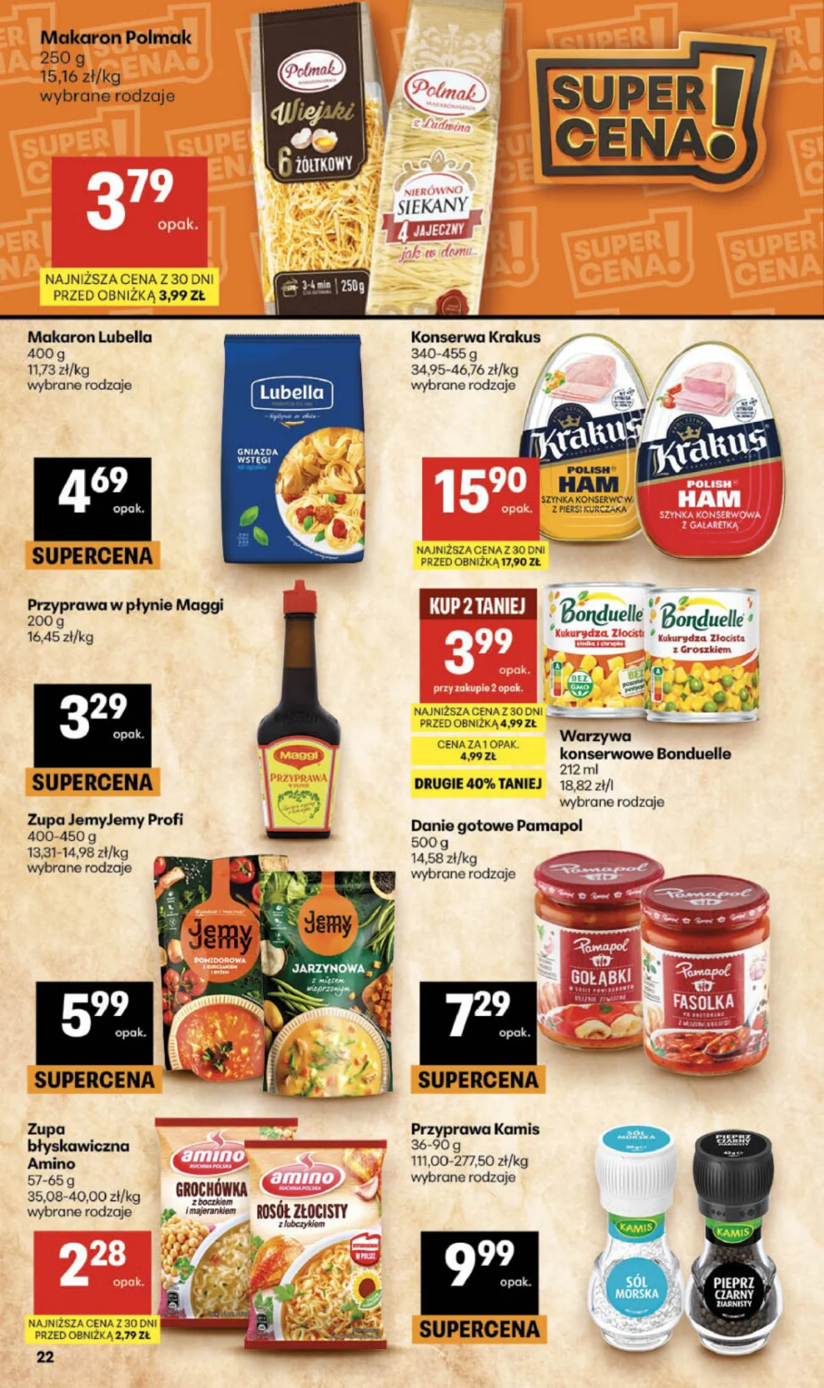 Gazetka promocyjna Delikatesy Centrum str. 22
