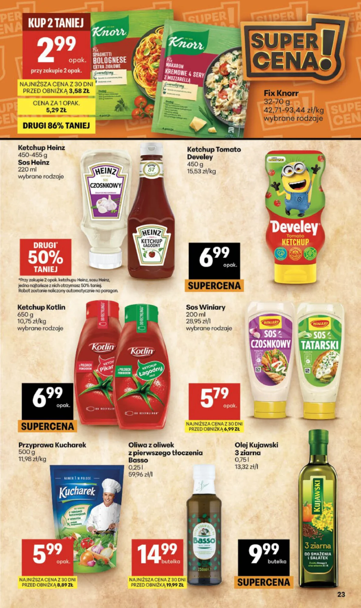 Gazetka promocyjna Delikatesy Centrum str. 23