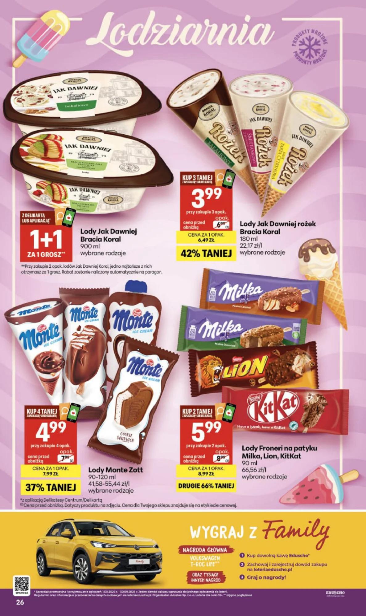Gazetka promocyjna Delikatesy Centrum str. 26