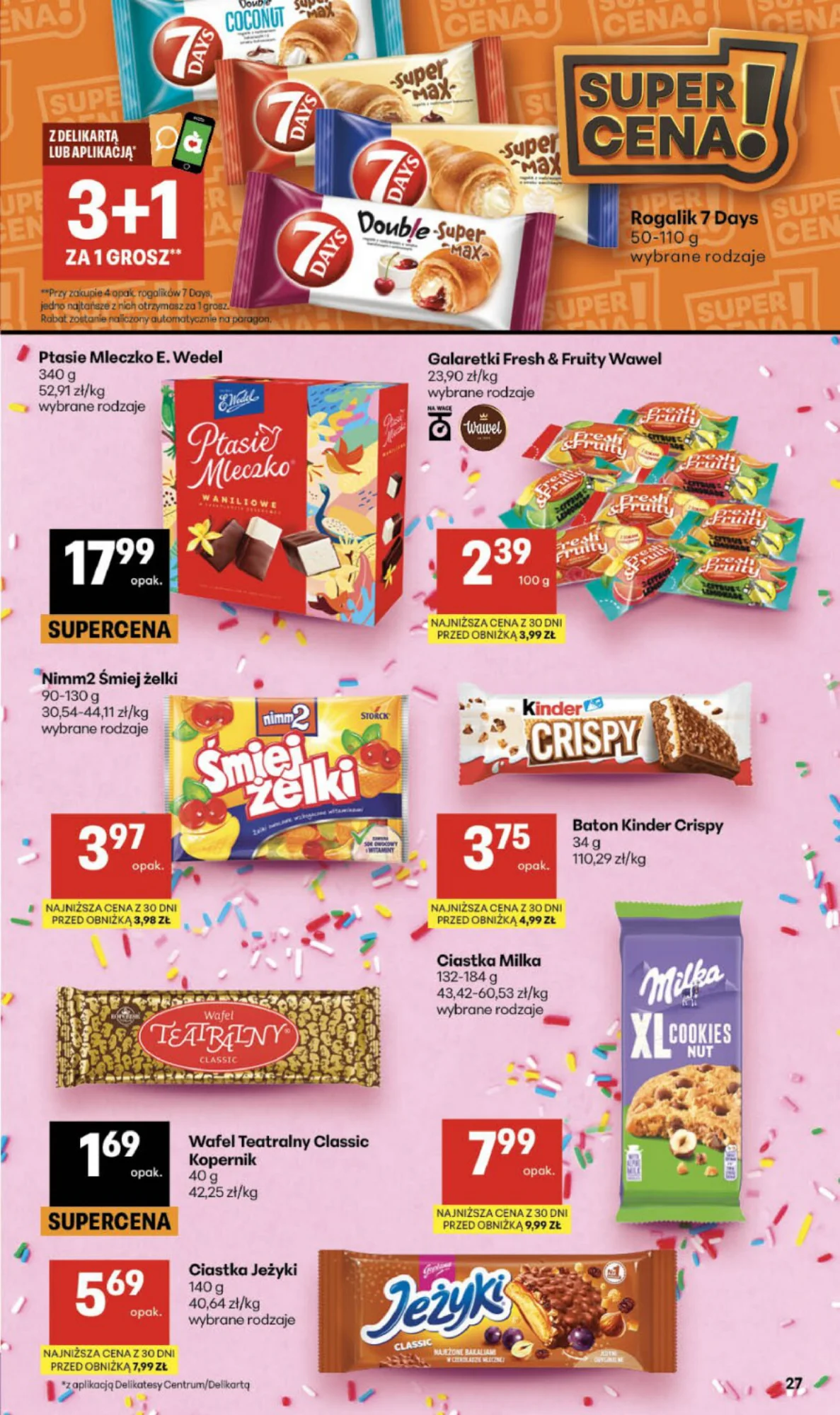 Gazetka promocyjna Delikatesy Centrum str. 27