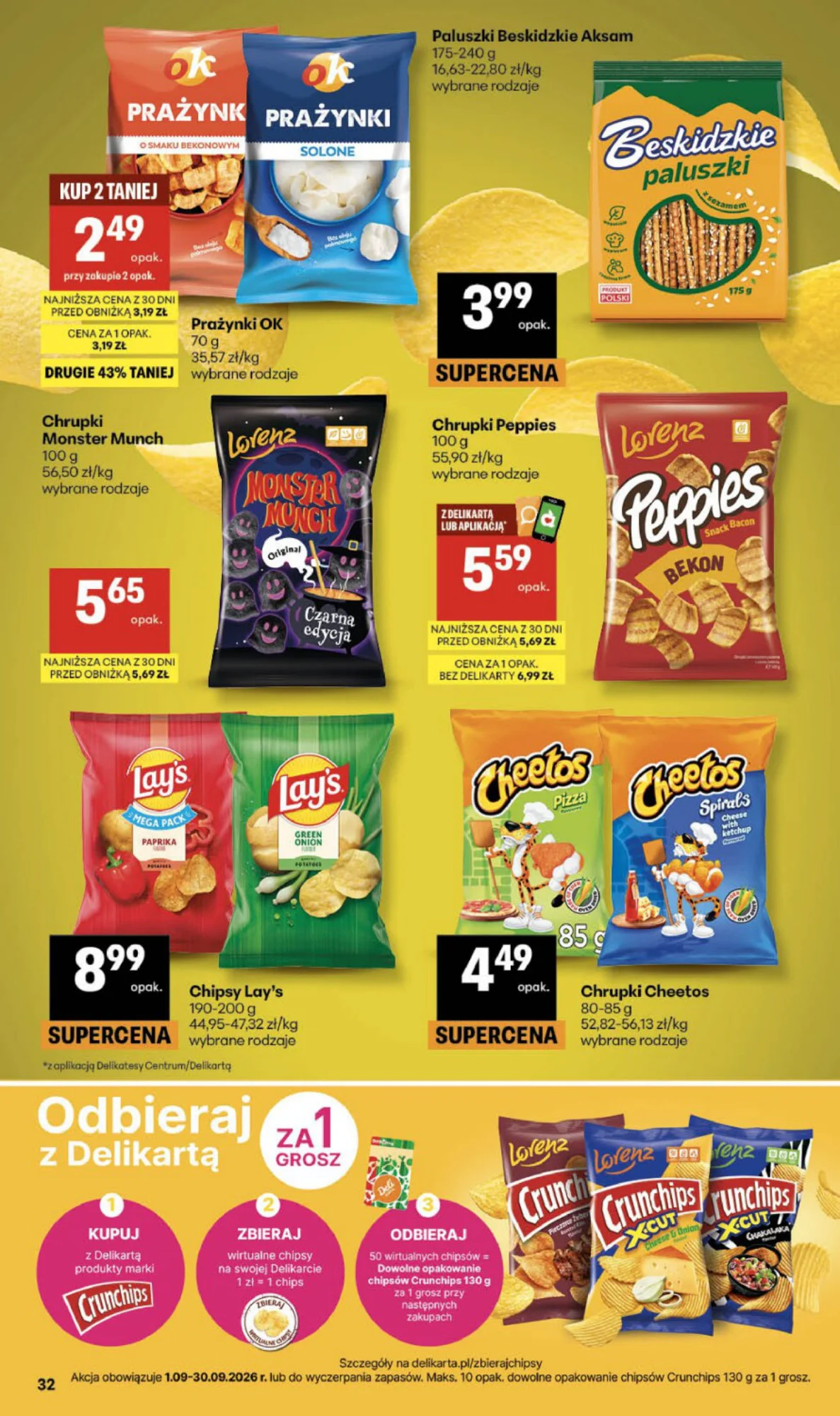 Gazetka promocyjna Delikatesy Centrum str. 32
