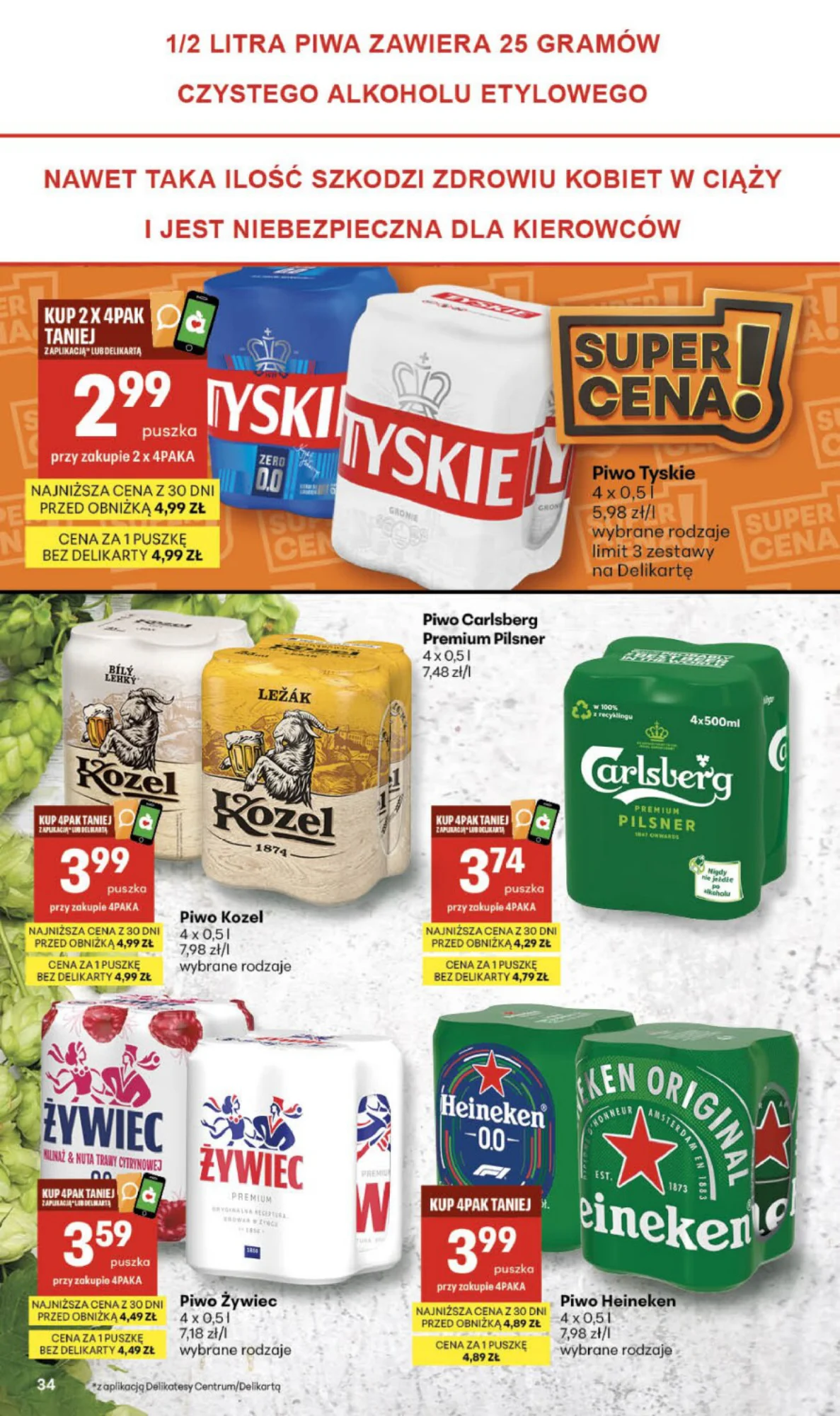 Gazetka promocyjna Delikatesy Centrum str. 34