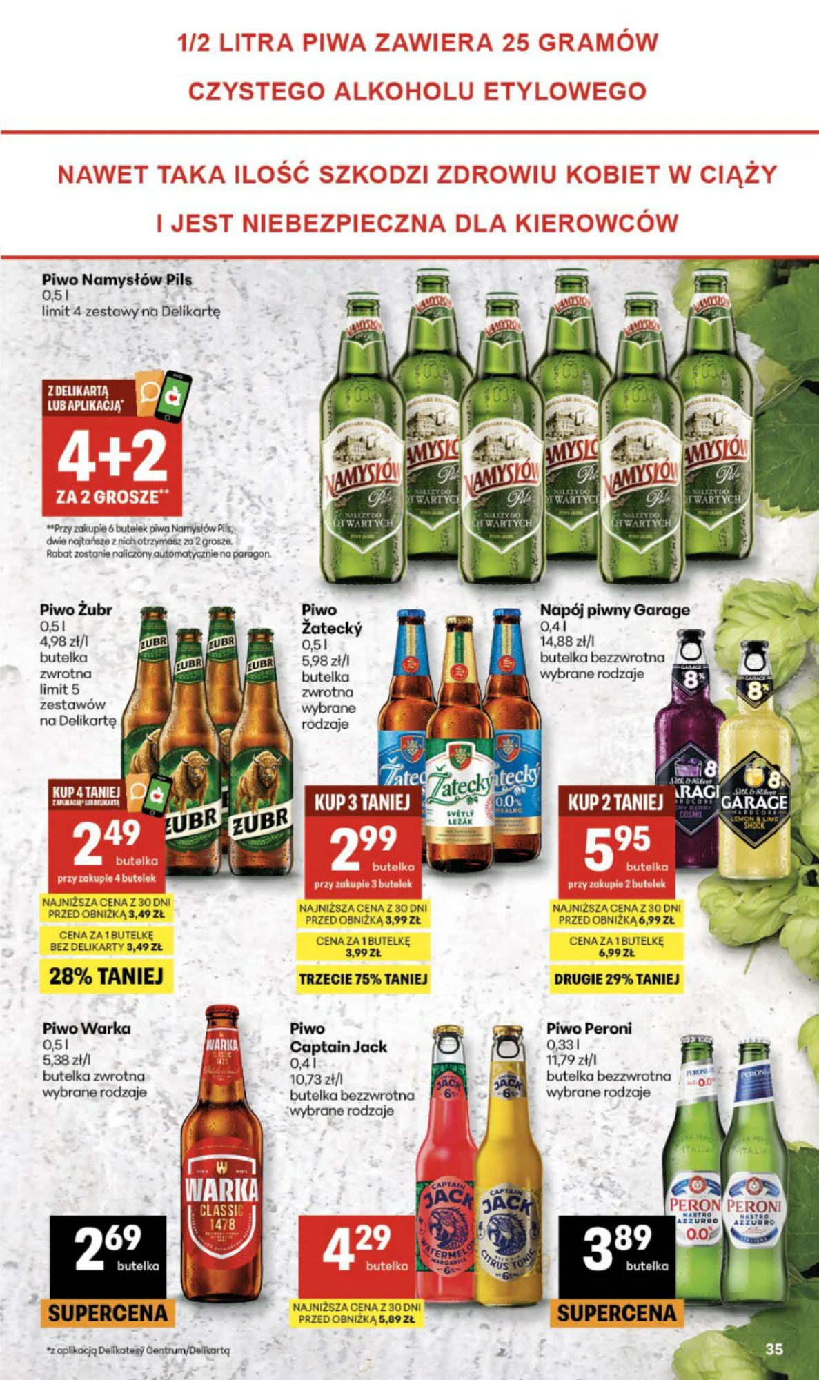Gazetka promocyjna Delikatesy Centrum str. 35