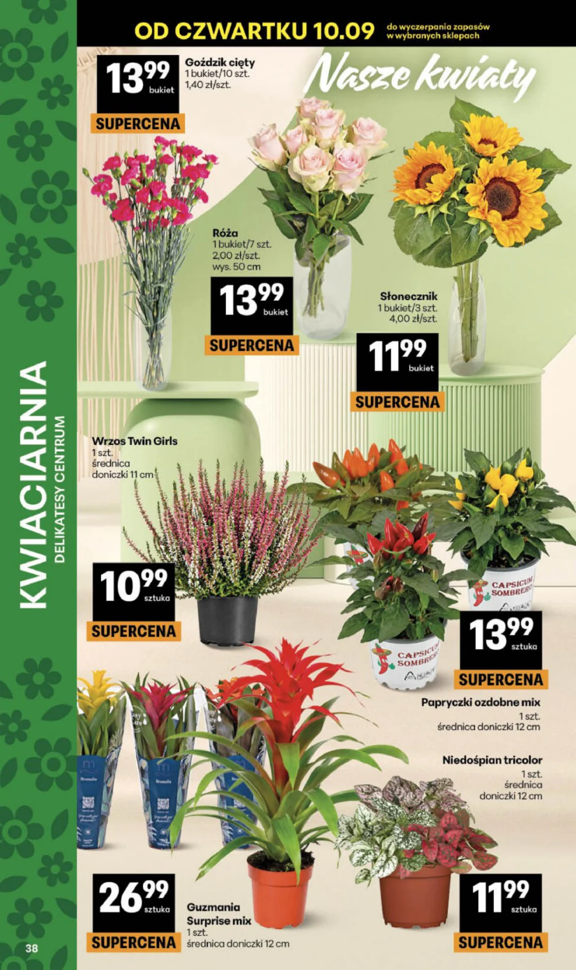 Gazetka promocyjna Delikatesy Centrum str. 38