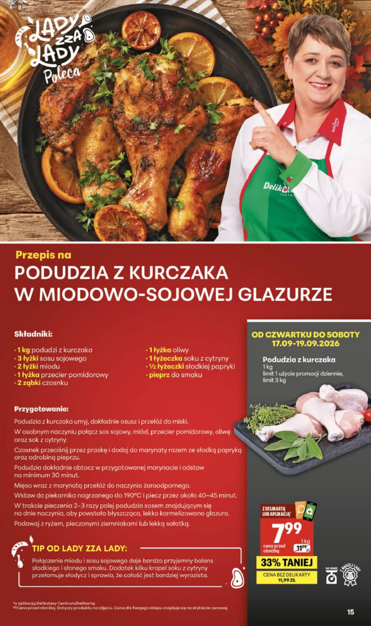 Gazetka promocyjna Delikatesy Centrum str. 15