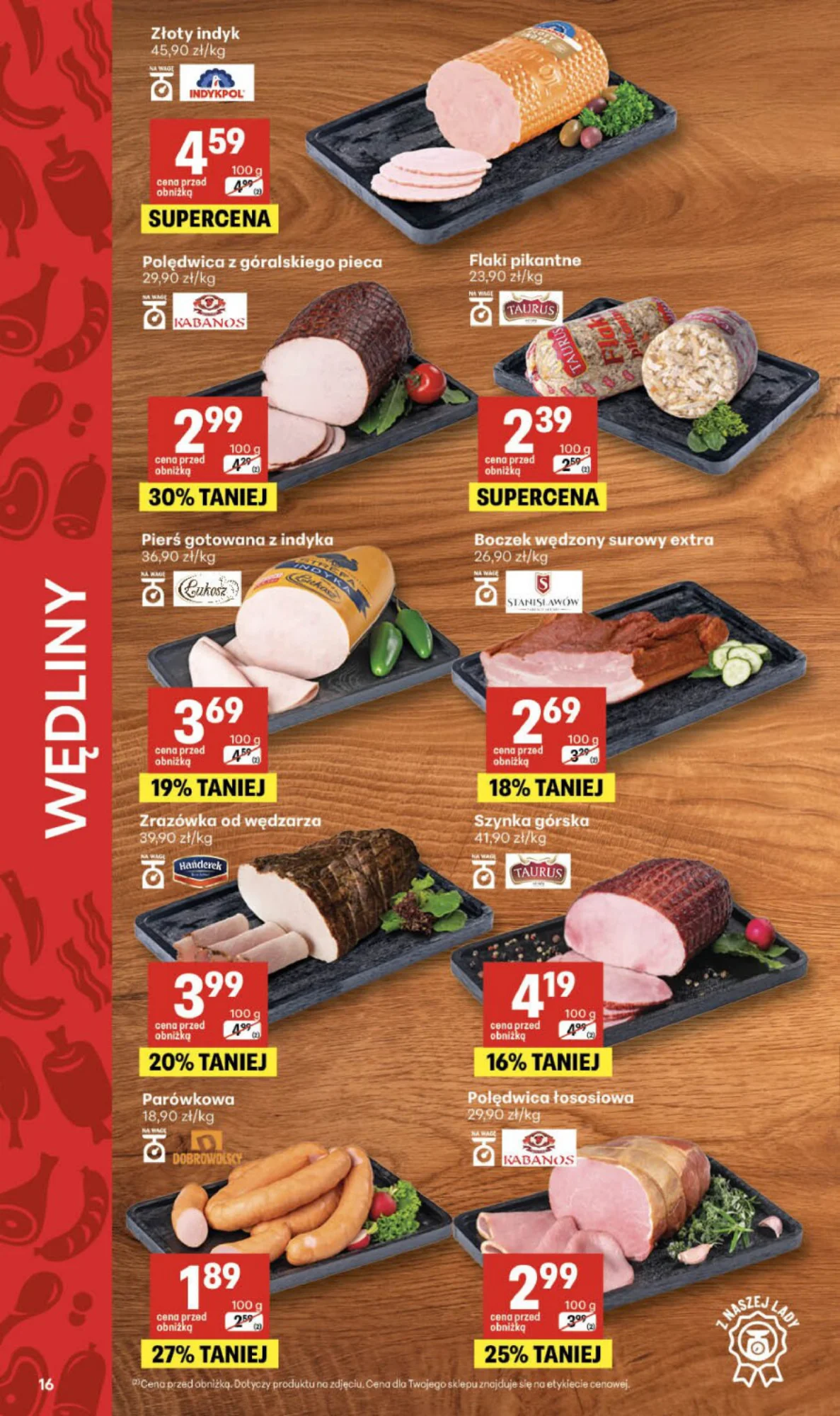 Gazetka promocyjna Delikatesy Centrum str. 16