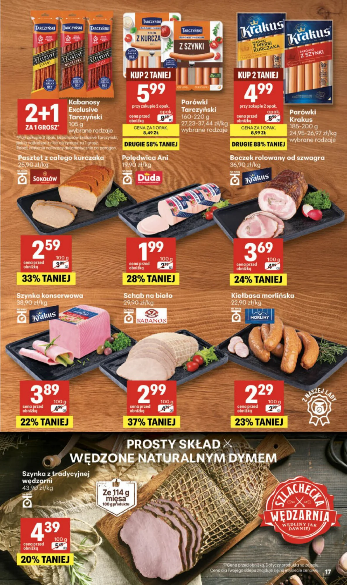 Gazetka promocyjna Delikatesy Centrum str. 17
