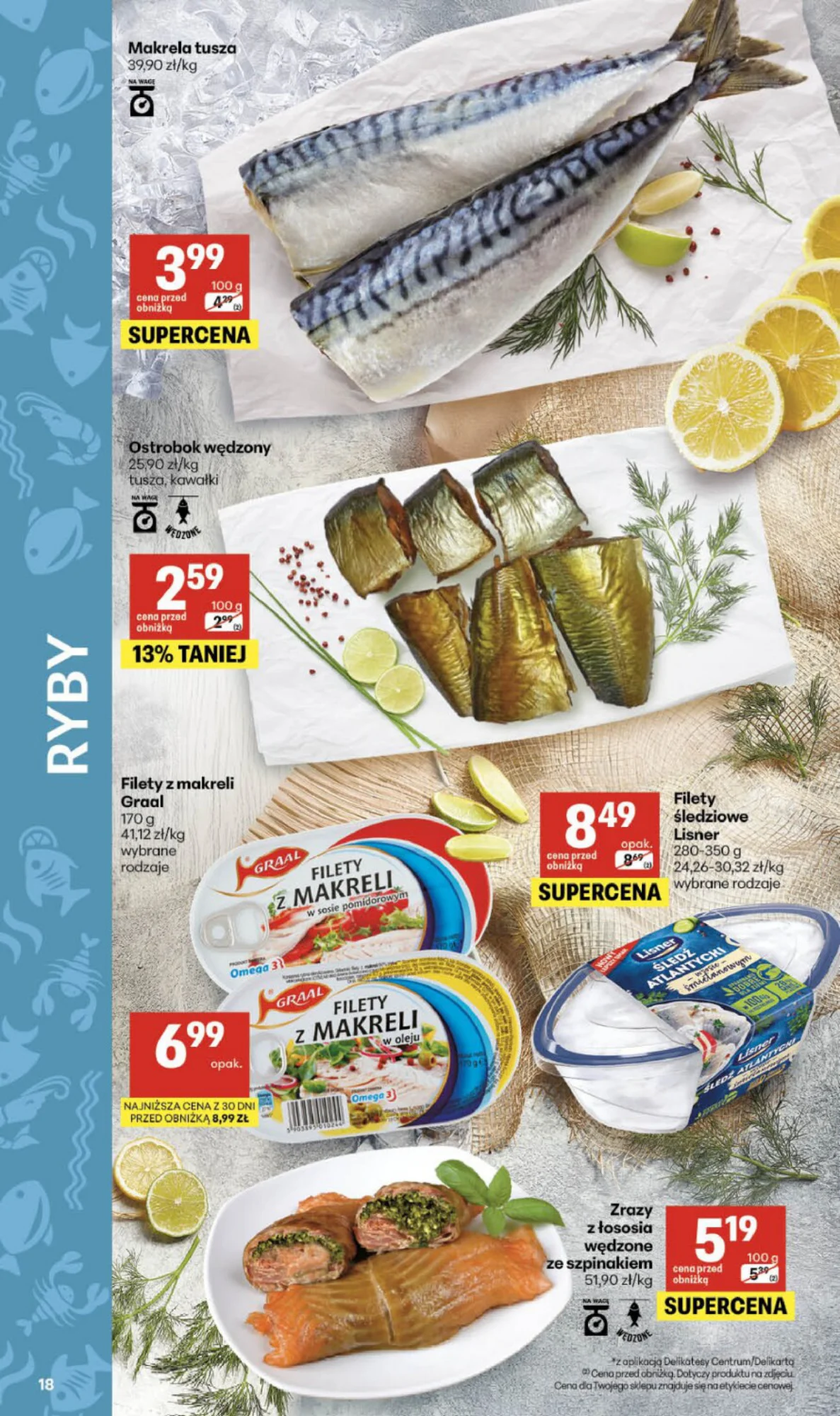 Gazetka promocyjna Delikatesy Centrum str. 18