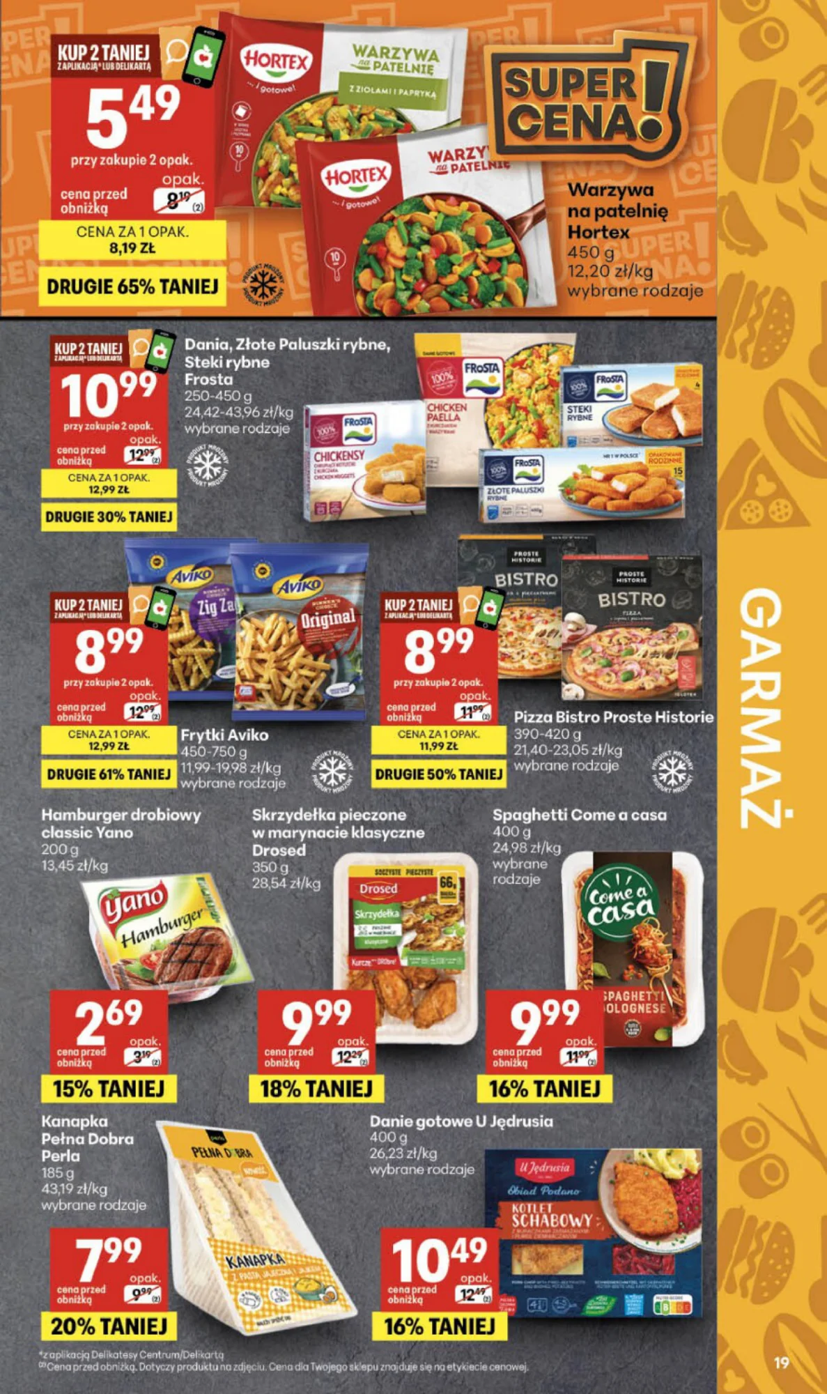 Gazetka promocyjna Delikatesy Centrum str. 19