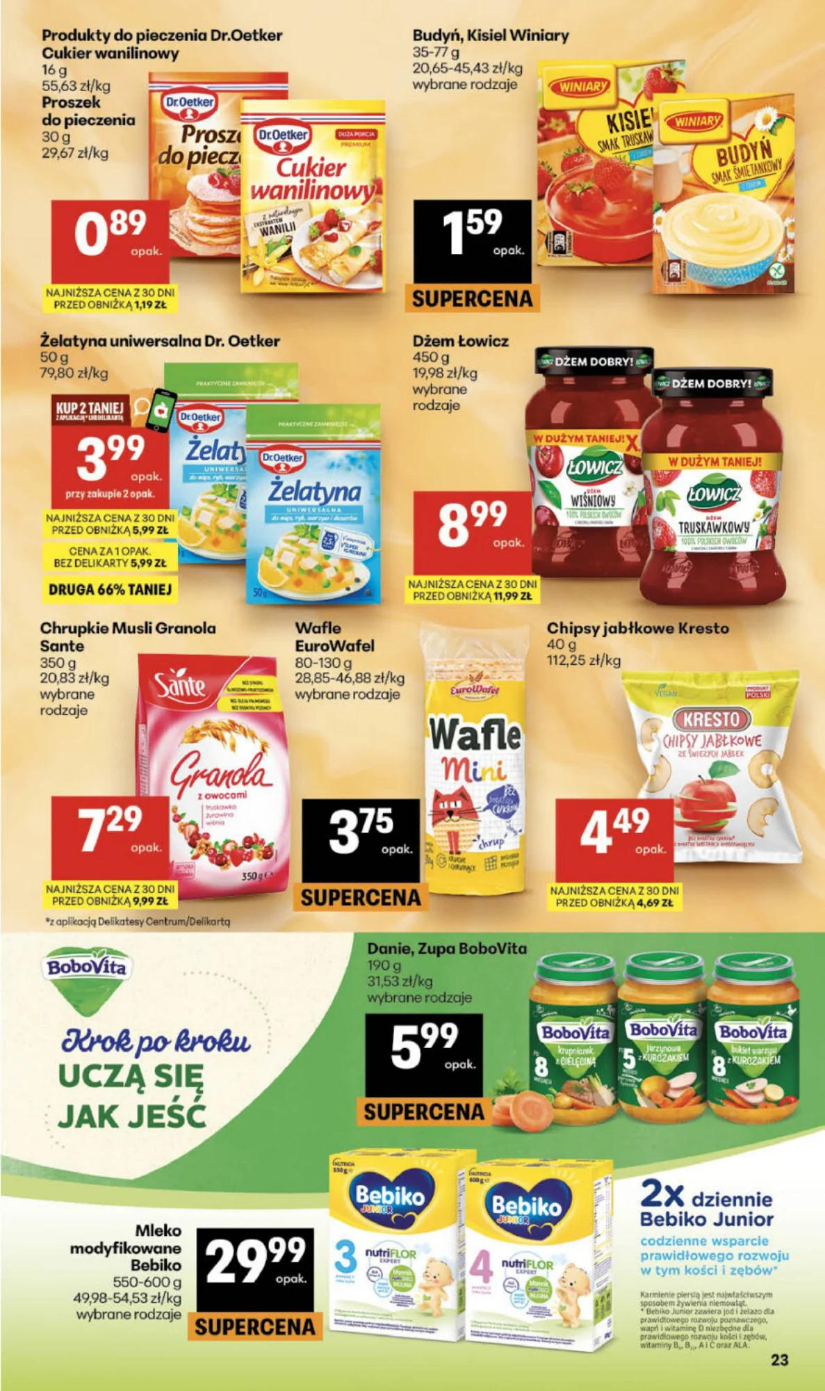 Gazetka promocyjna Delikatesy Centrum str. 23