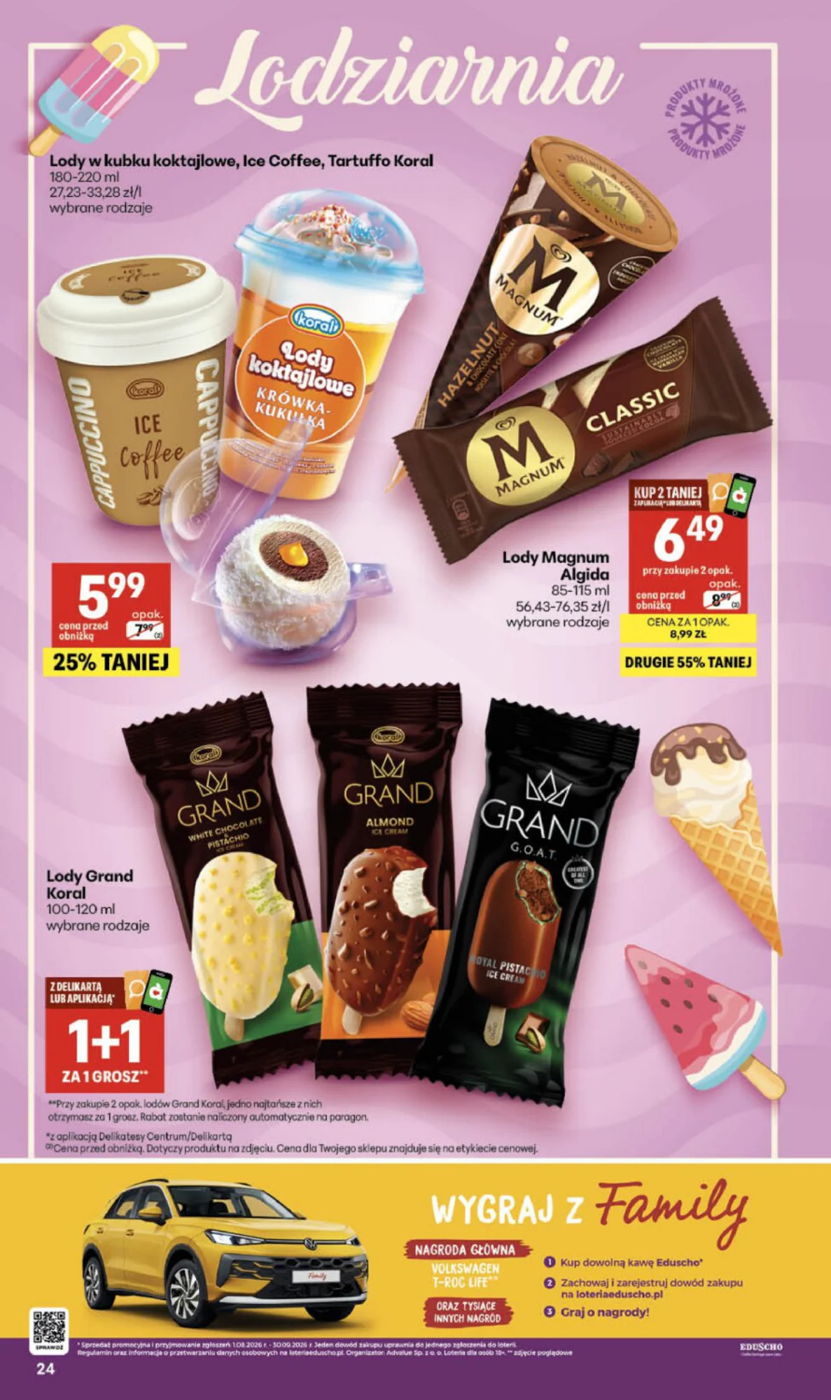 Gazetka promocyjna Delikatesy Centrum str. 24