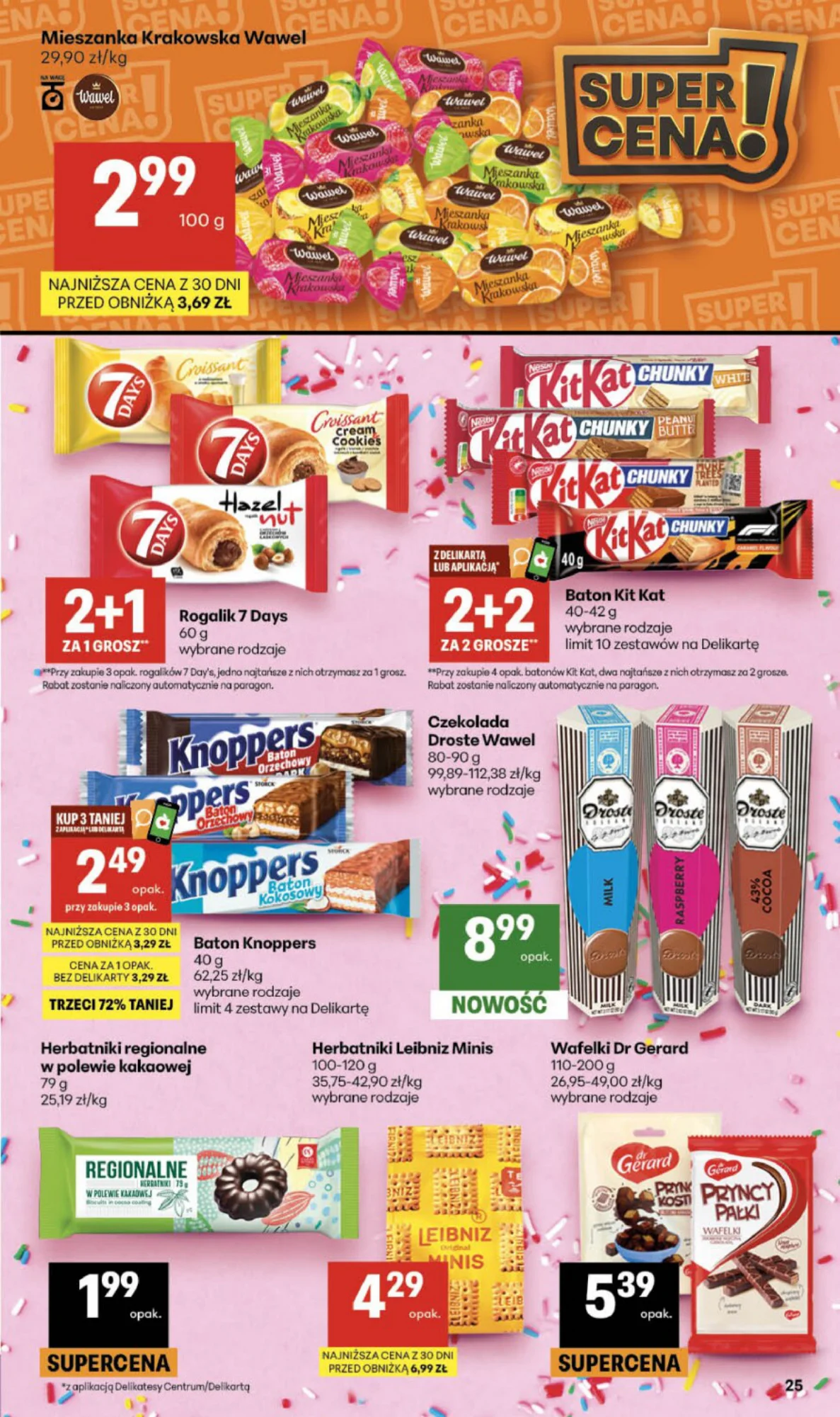 Gazetka promocyjna Delikatesy Centrum str. 25