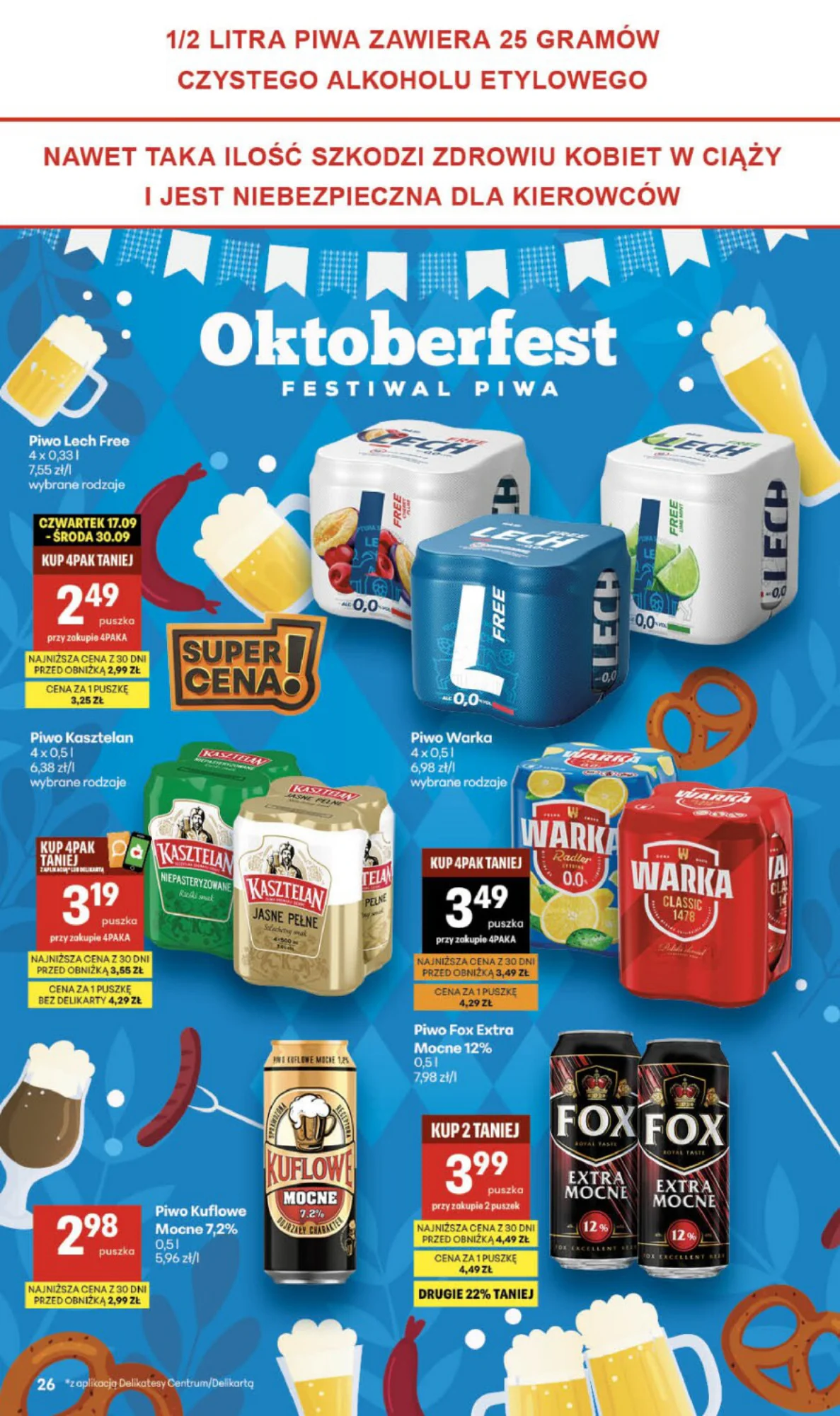 Gazetka promocyjna Delikatesy Centrum str. 26