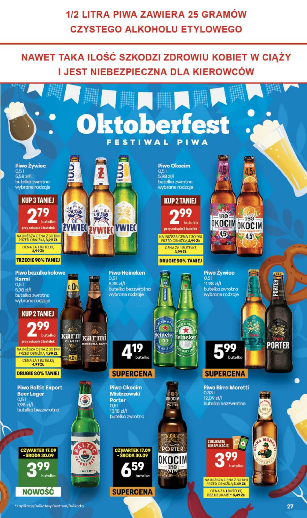 Gazetka promocyjna Delikatesy Centrum str. 27