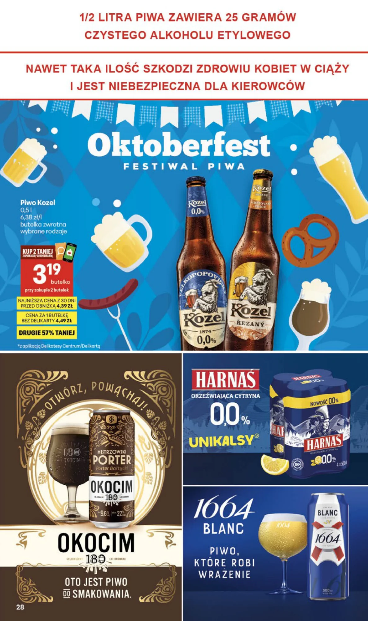 Gazetka promocyjna Delikatesy Centrum str. 28
