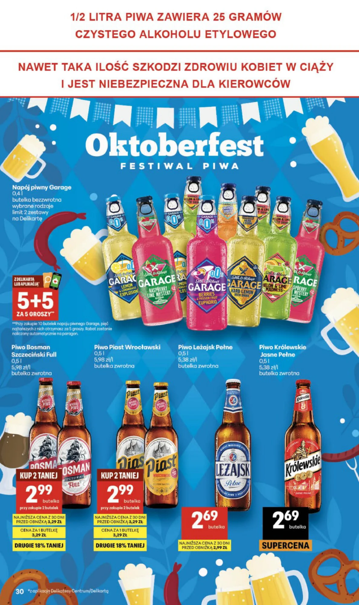 Gazetka promocyjna Delikatesy Centrum str. 30