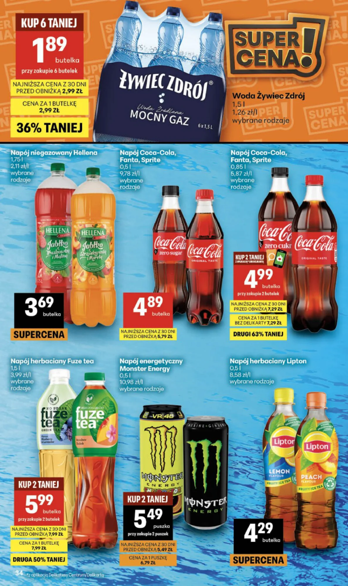 Gazetka promocyjna Delikatesy Centrum str. 34